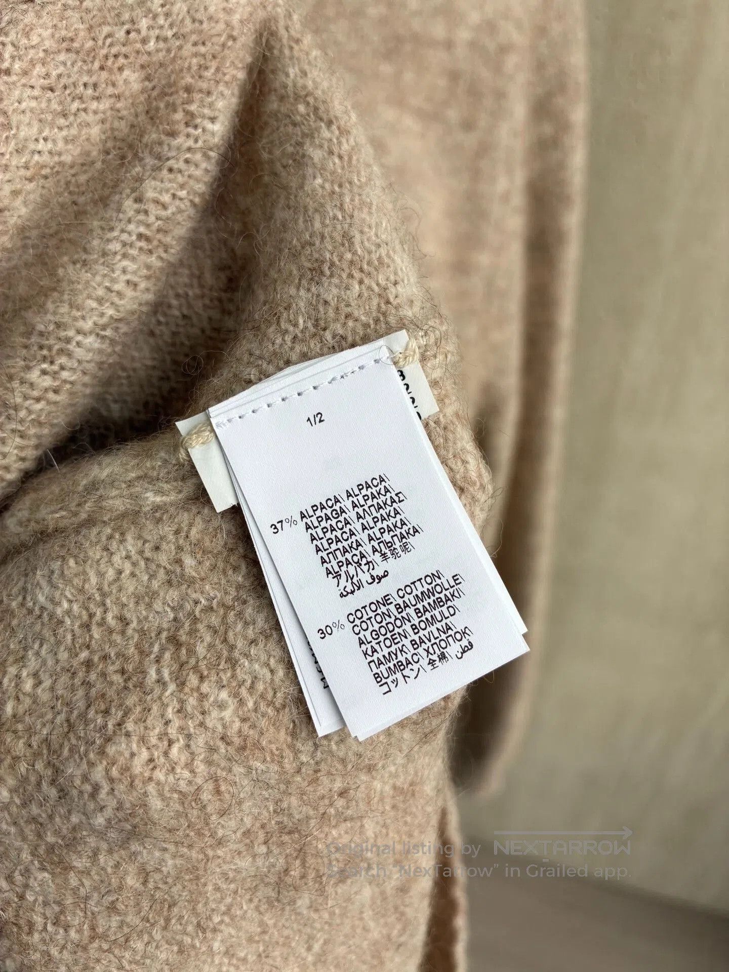 Brunello Cucinelli Brunello Cucinelli Alpaca Cardigan Sweater. Size US M / EU 48-50 / 2 - 7 Thumbnail
