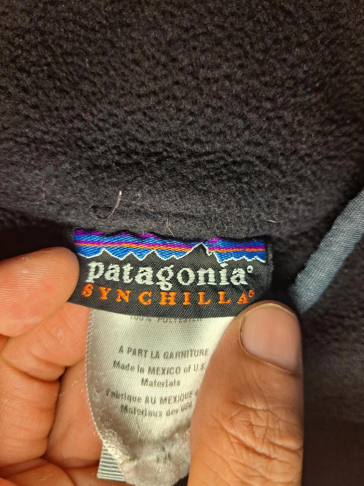 Patagonia VINTAGE 1984 Patagonia Synchilla Pullover Mens Medium Black Size US M / EU 48-50 / 2 - 2 Thumbnail