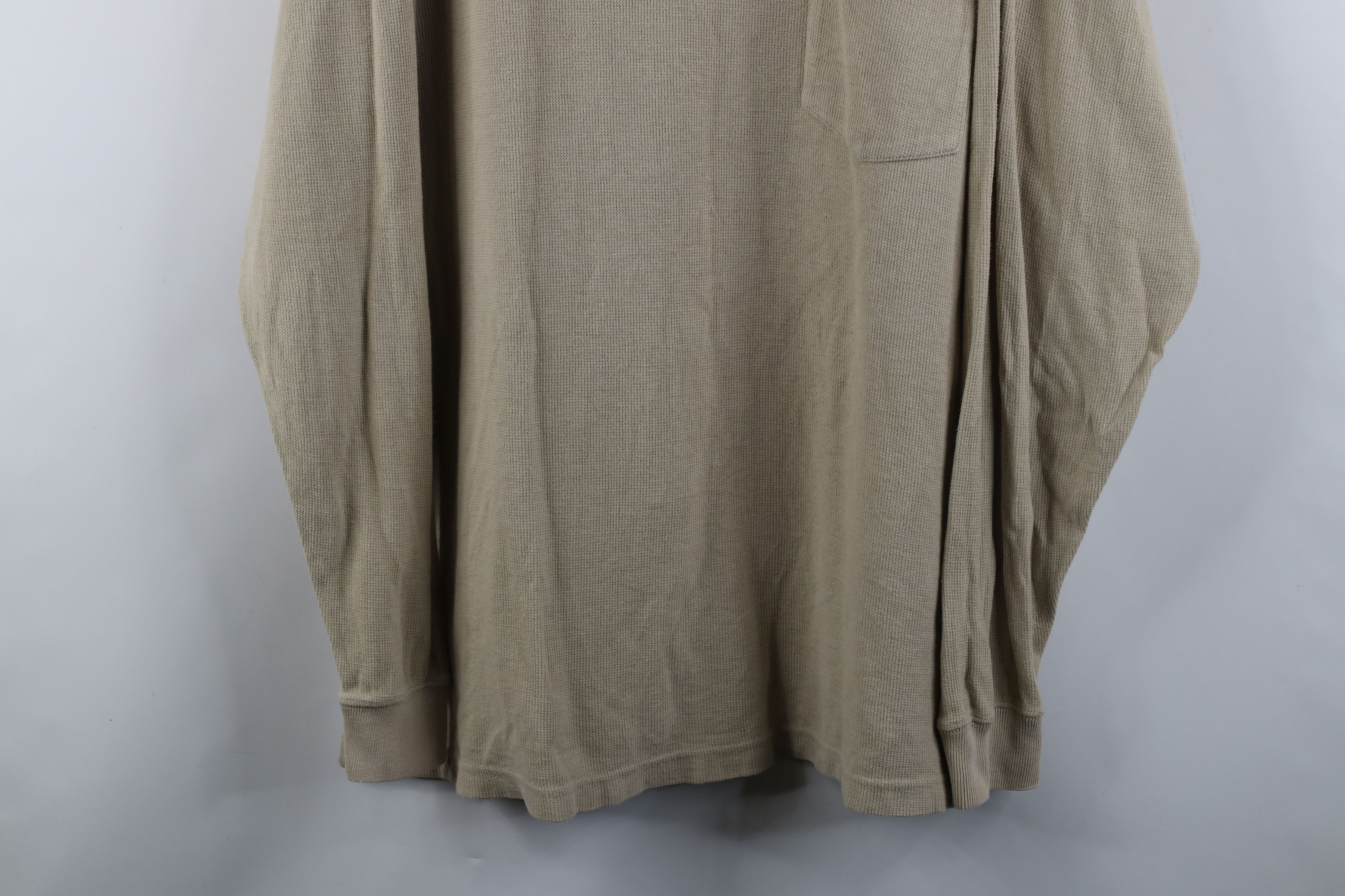 Vintage Vintage 90s Streetwear Thermal Knit Long Sleeve T-Shirt Size US XL / EU 56 / 4 - 3 Thumbnail