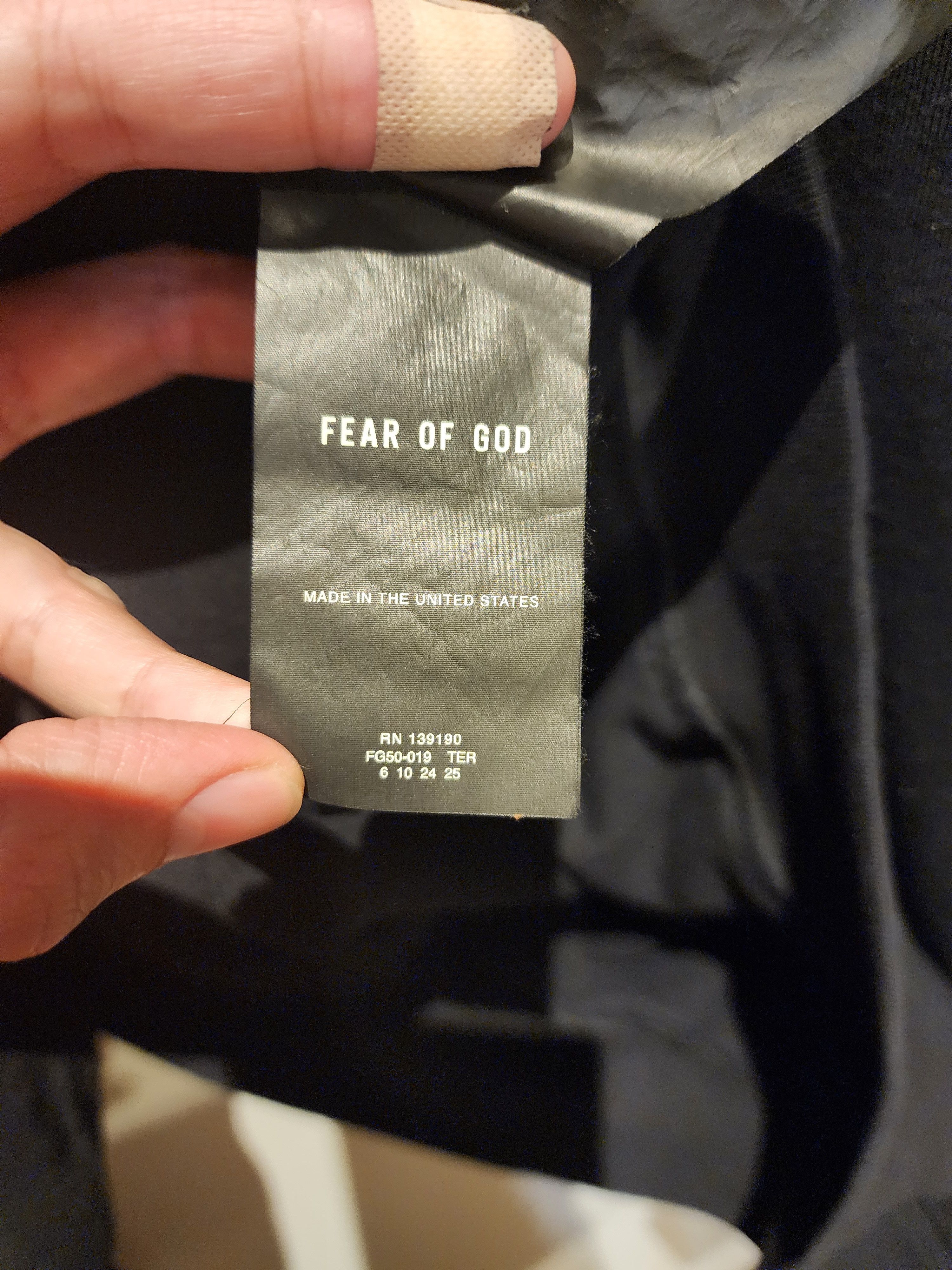 Fear of God Fear of god double lined sweatshirt main line Size US M / EU 48-50 / 2 - 4 Thumbnail