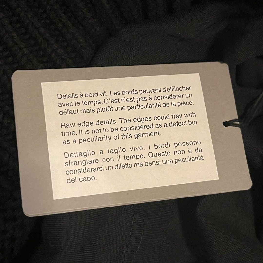 Balenciaga Balenciaga Political Campaign Destroyed Knit Hoodie Size US L / EU 52-54 / 3 - 4 Thumbnail