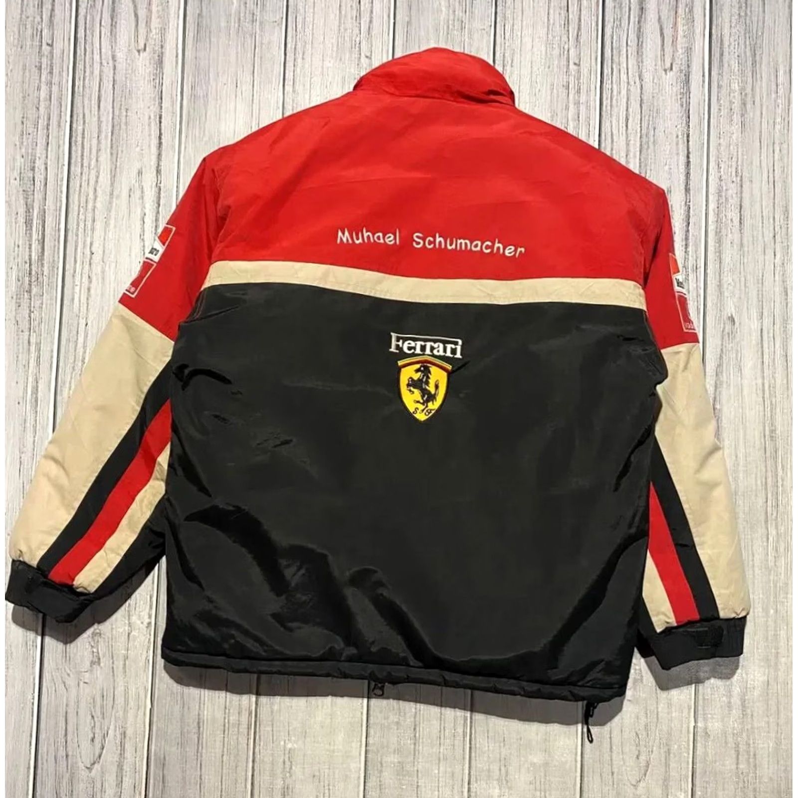 Ferrari VINTAGE Ferrari Jacket Red 90s Michael Schumacher Size 2XL Men Size US XXL / EU 58 / 5 - 2 Thumbnail
