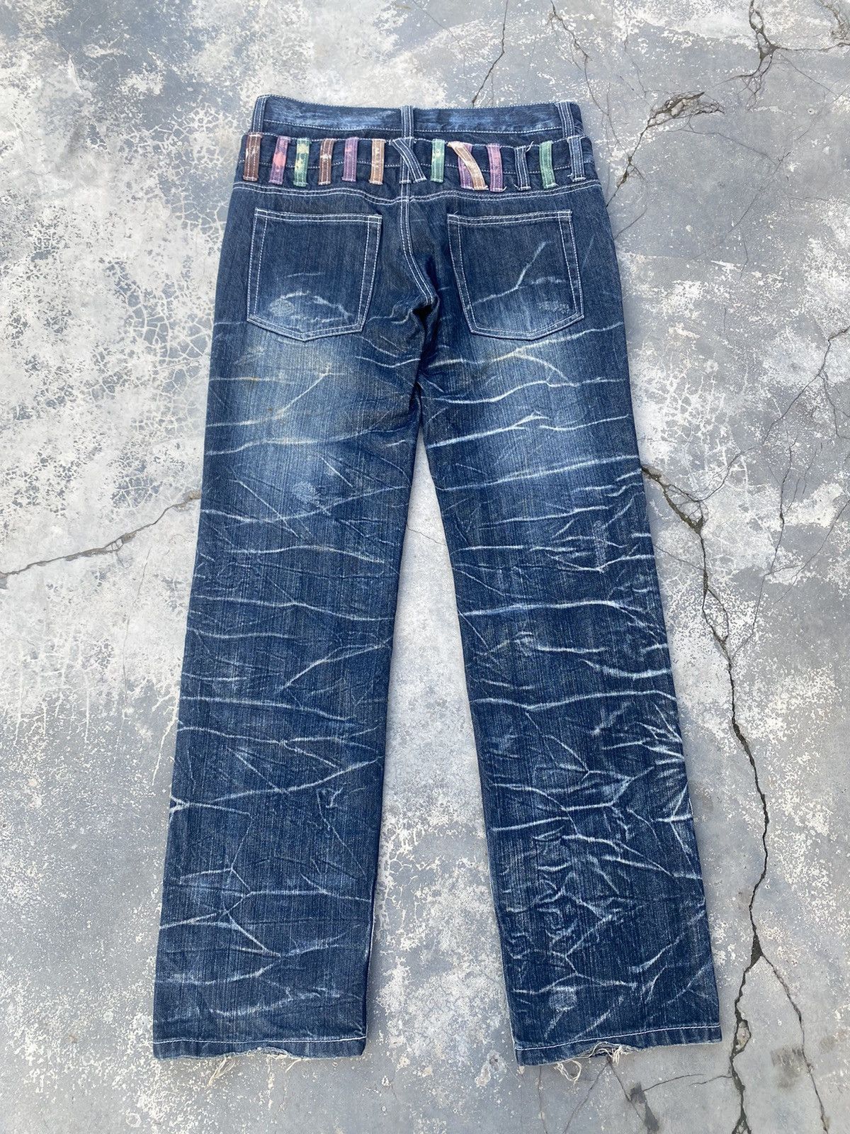 14th Addiction NYLAUS Double Waist Jeans Size US 31 - 3 Thumbnail