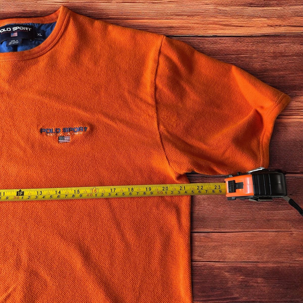 Ralph Lauren Polo Sport Ralph Lauren Orange Tshirt Size US XL / EU 56 / 4 - 2 Thumbnail