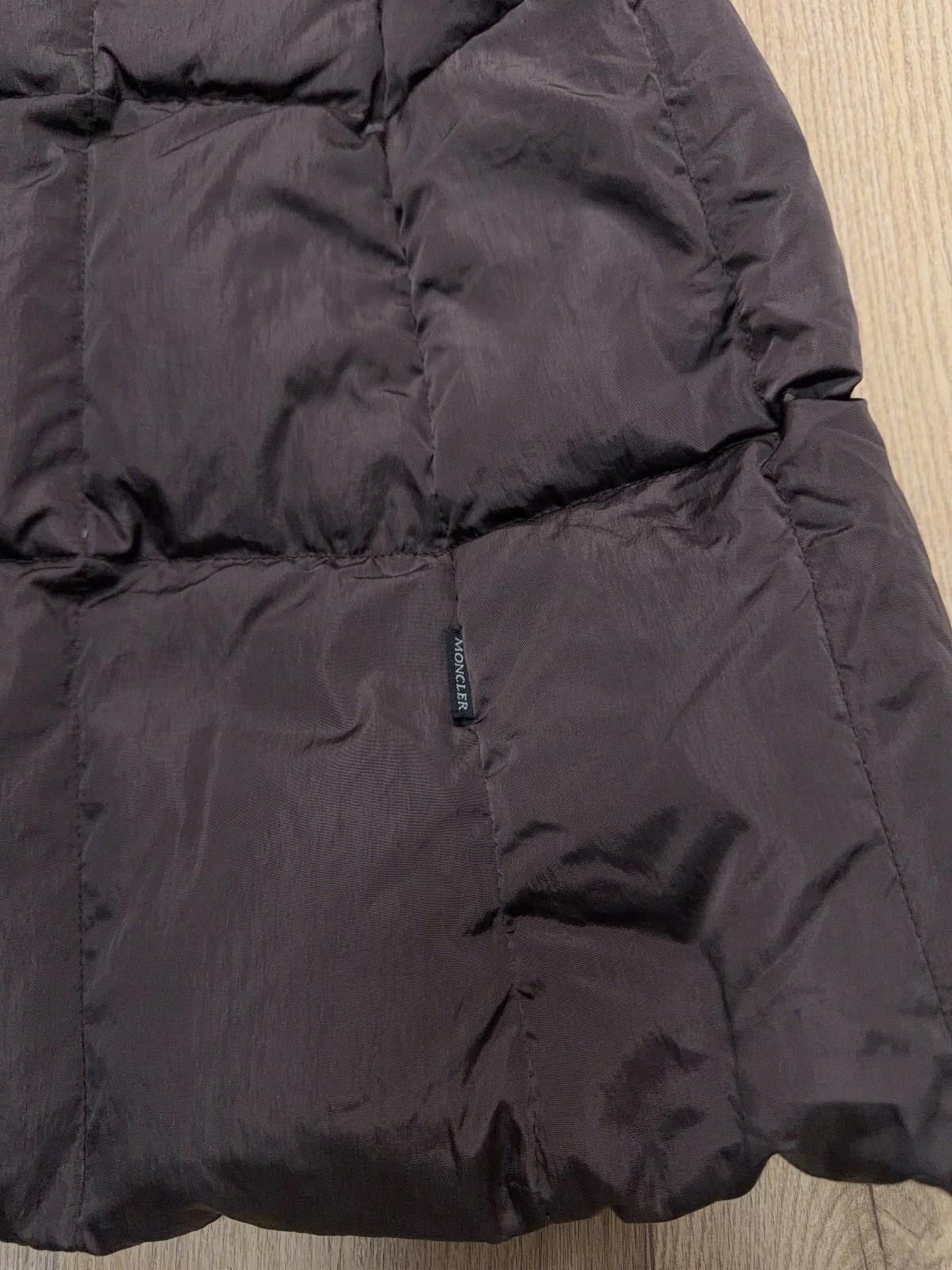 Moncler Womens Down Insulated Puffer Jacket Vintage Brown Size 3 M-L Size L / US 10 / IT 46 - 8 Thumbnail