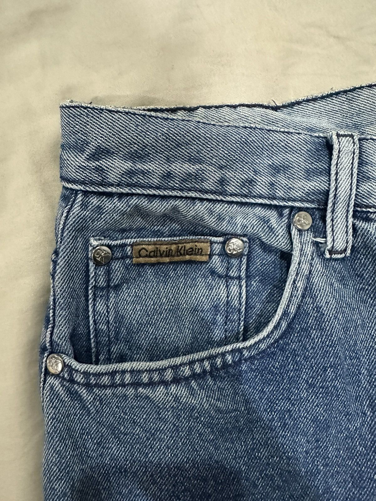 Calvin Klein Vintage Calvin Klein straight cut jeans RN 36009 Size US 29 - 3 Thumbnail