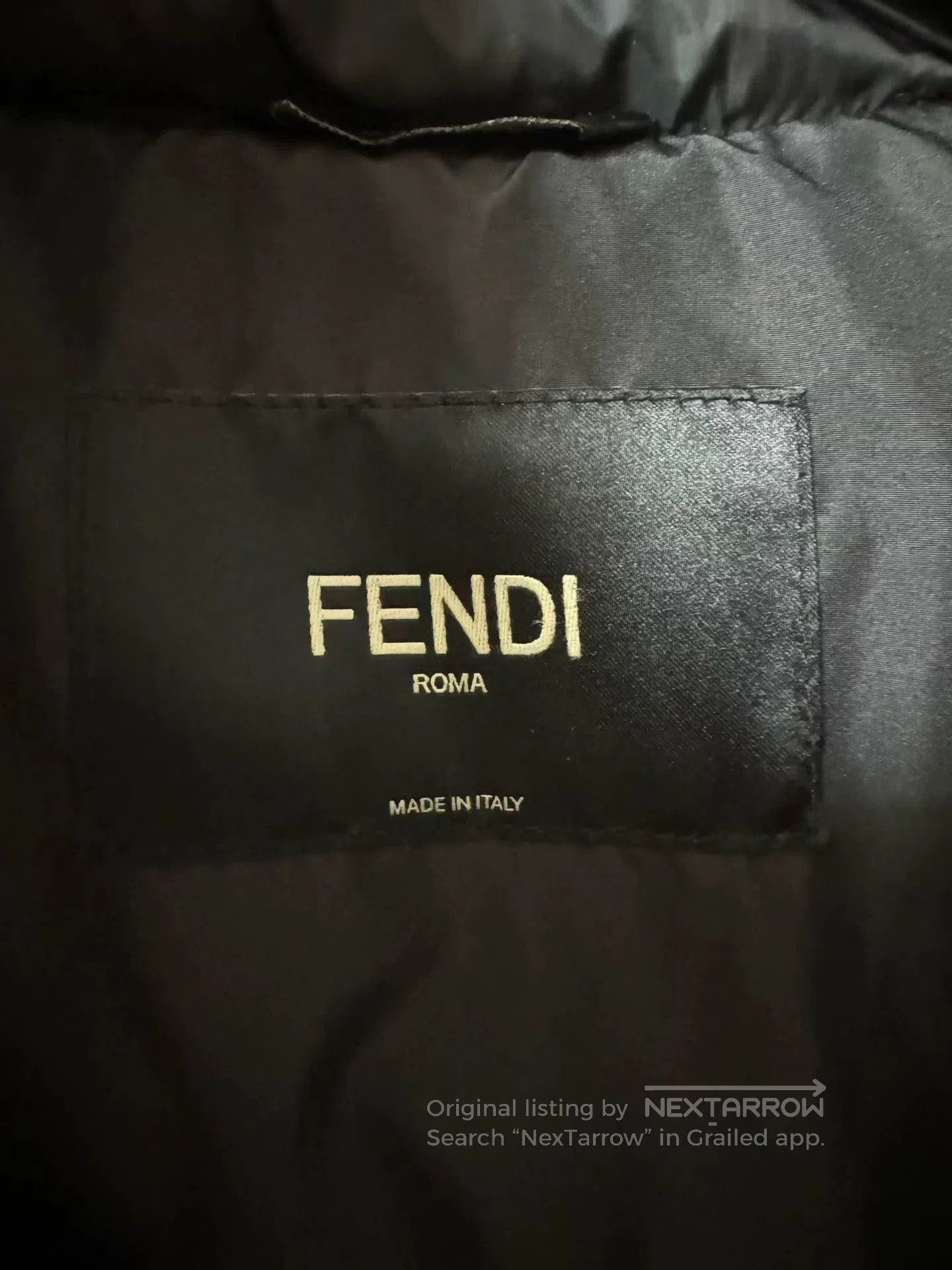Fendi fendi color-blocked zip-up puffer jacket. Size US M / EU 48-50 / 2 - 3 Thumbnail