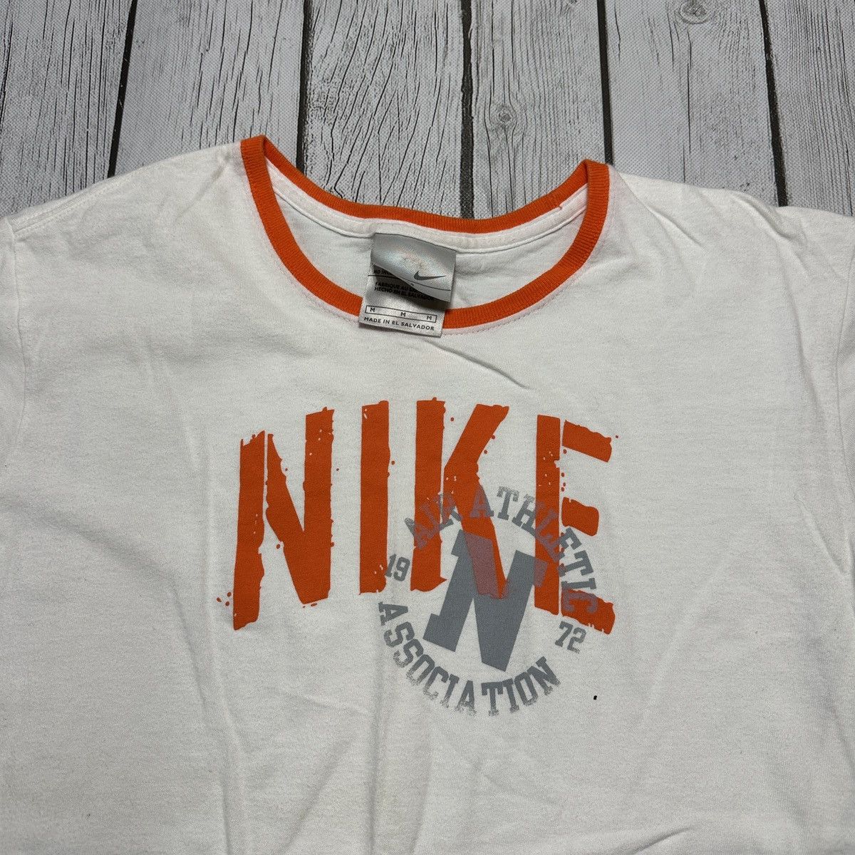 Nike × Vintage Vintage Nike ringer tee Size M / US 6-8 / IT 42-44 - 3 Thumbnail