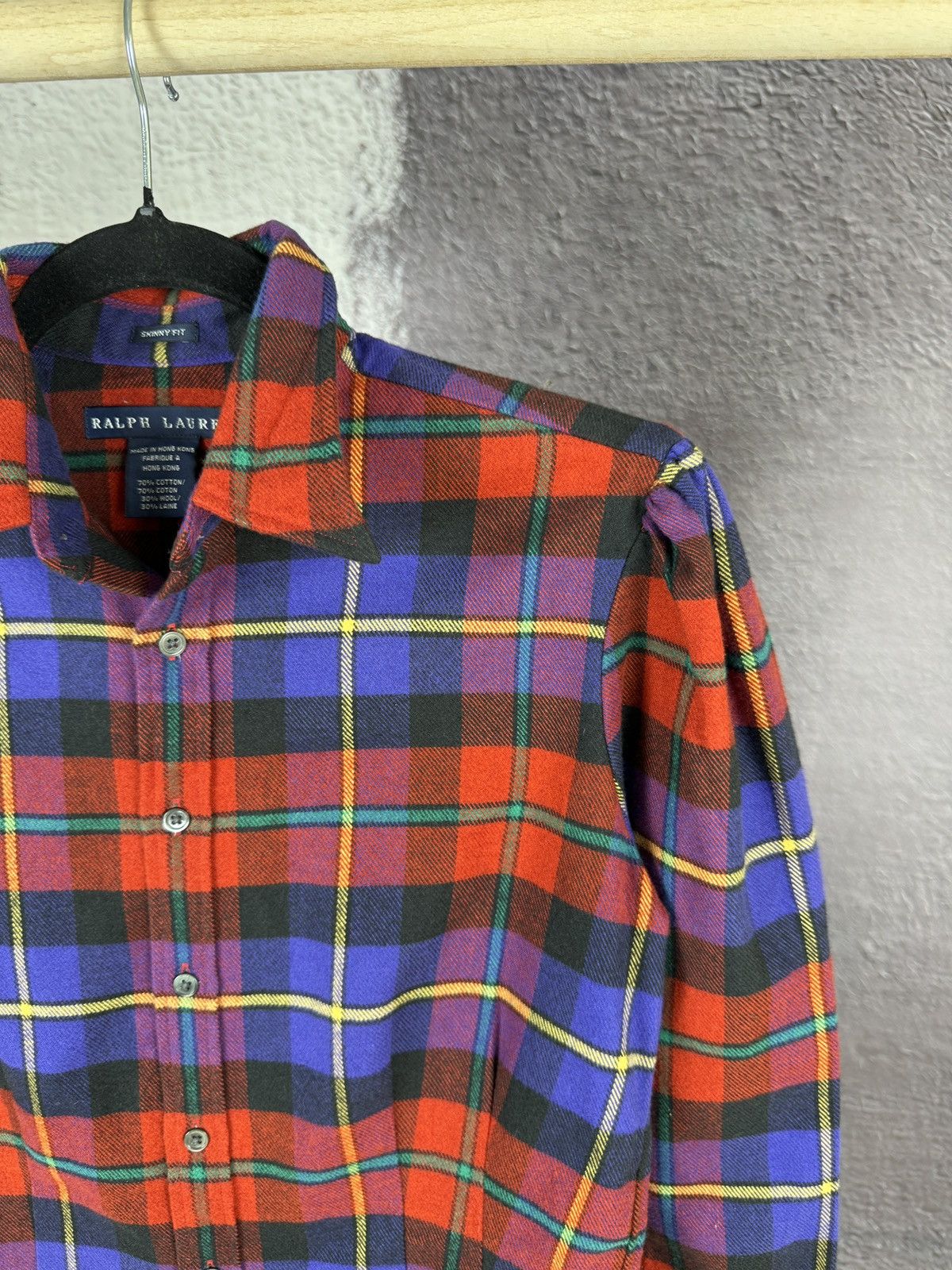 Ralph Lauren Ralph Lauren vintage checkered wool cotton flannel shirt Size M / US 6-8 / IT 42-44 - 3 Thumbnail