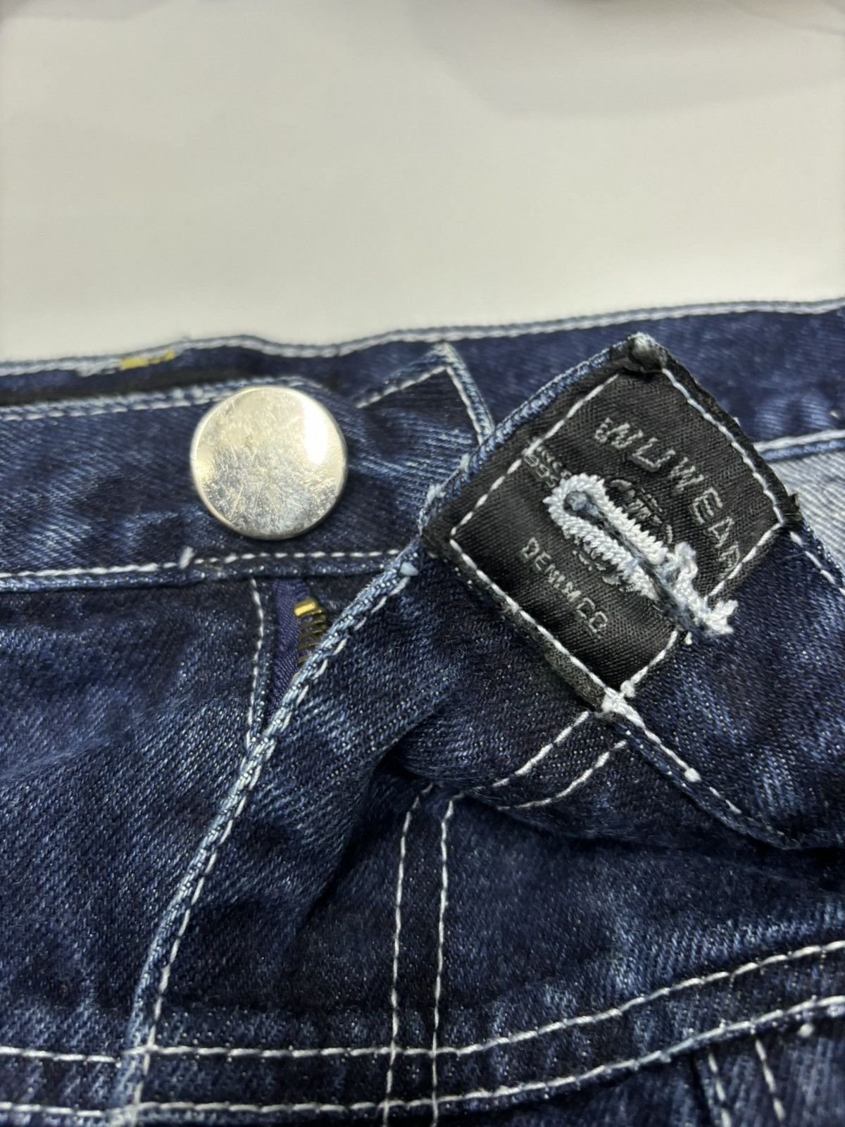 JNCO × Wu-Tang Clan 🔥WU WEAR BAGGY DENIM HIP HOP SKATER BAGGY JEANS Size US 34 / EU 50 - 11 Thumbnail