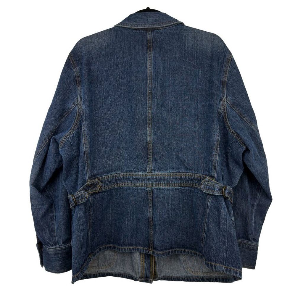 Jones New York JONES NEW YORK JEANS 5 Pockets Button Up Adjustable Waist Size XL / US 12-14 / IT 48-50 - 3 Thumbnail