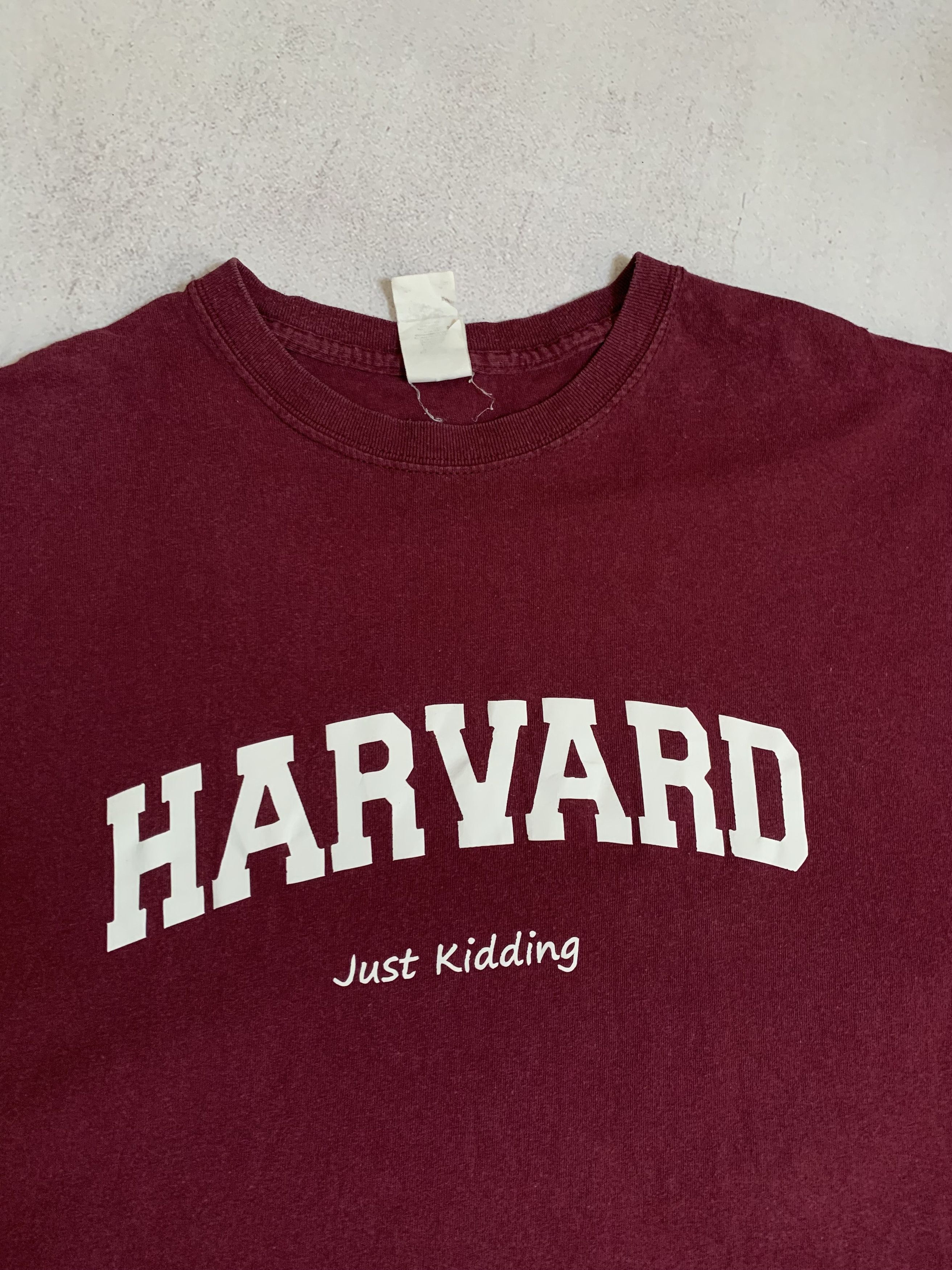 Vintage Vintage Harvard T Shirt Tee Baggy Big Logo Y2K 90s Size US L / EU 52-54 / 3 - 4 Thumbnail