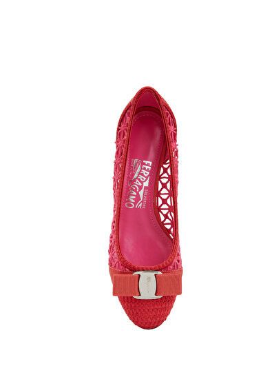 o1s1rm0924 Ballet Flats in Red/Pink
