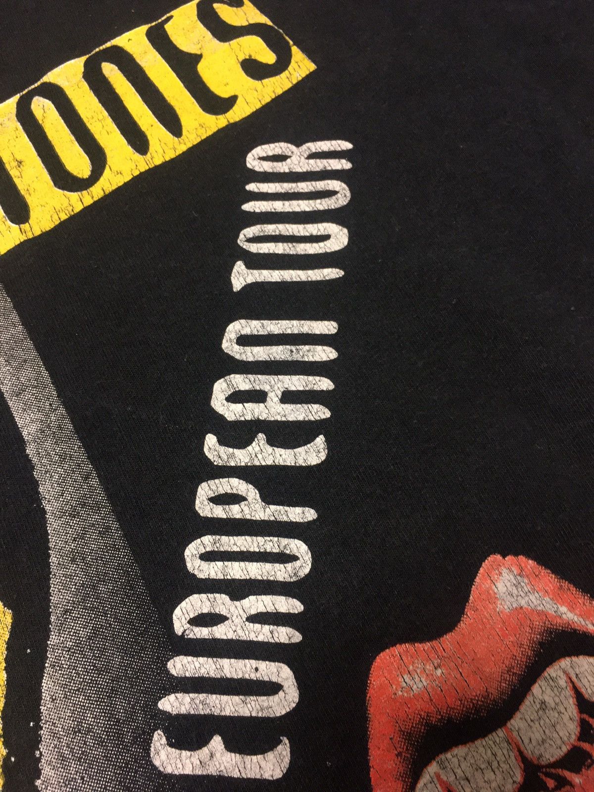 Band Tees × Vintage Vintage 90s The Rolling Stones t shirt Voodoo Lounge Black Size US XL / EU 56 / 4 - 4 Thumbnail