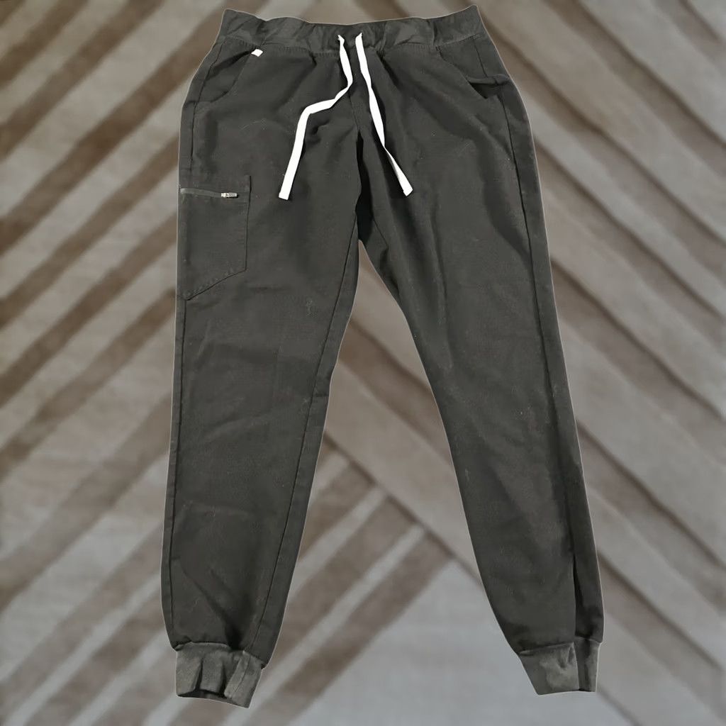 Vintage FIGS Technical Collection Black Scrub Jogger Pants Womens Size S Size 28" / US 6 / IT 42 - 1 Thumbnail
