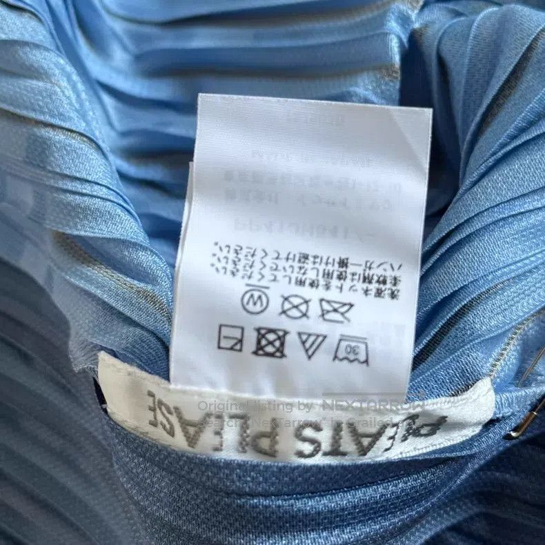 Issey Miyake Issey Miyake size:one size Blue Dress Size XXS / US 00 / IT 34 - 4 Thumbnail