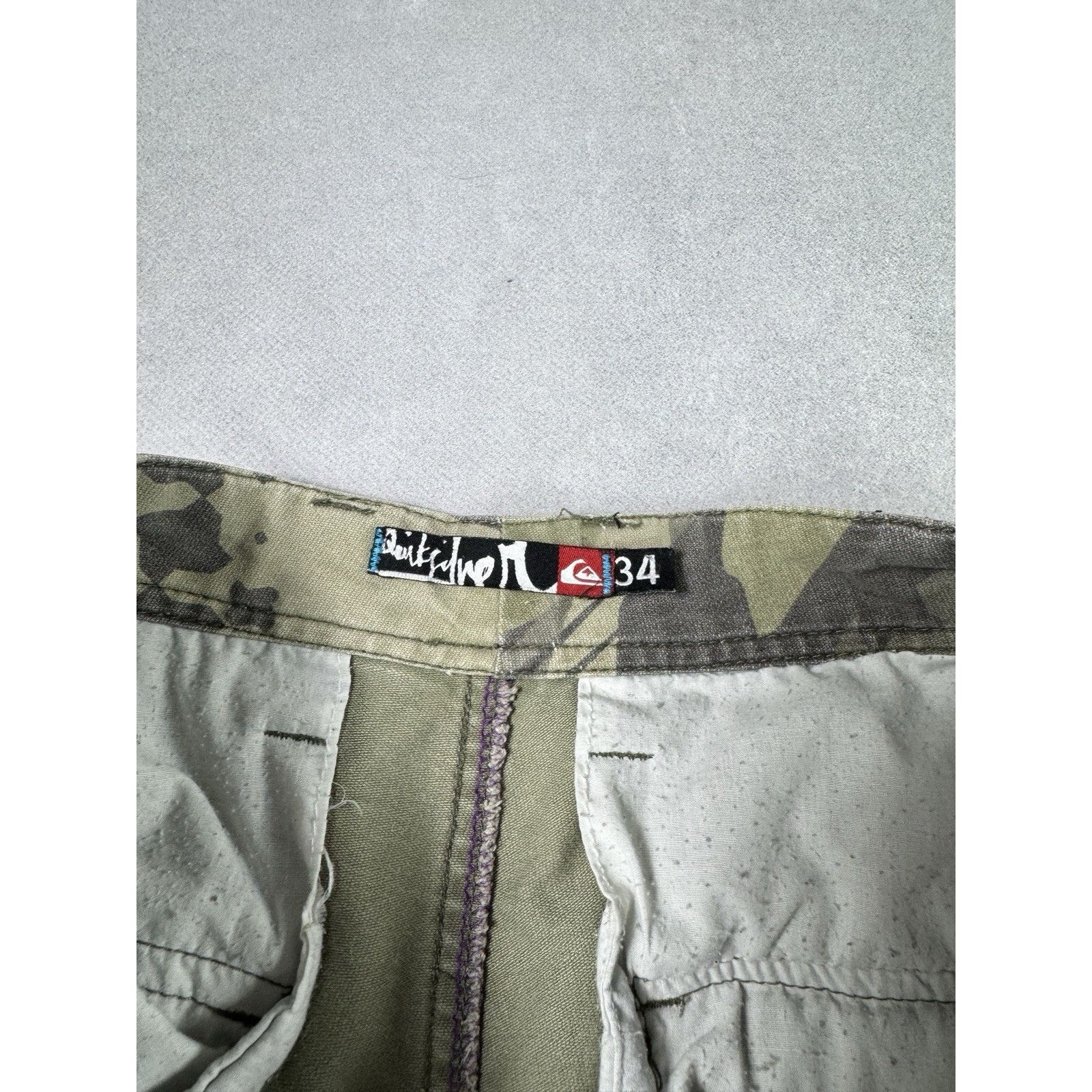 Quicksilver Vintage QuickSilver Cargo Pants Embroidered Men Size 34 Size US 34 / EU 50 - 23 Thumbnail