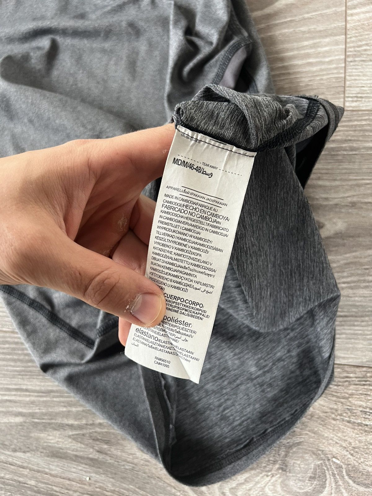 Other × Under Armour Under Armour Central Logo Onix Compression Heatgear Tee Size US M / EU 48-50 / 2 - 16 Thumbnail