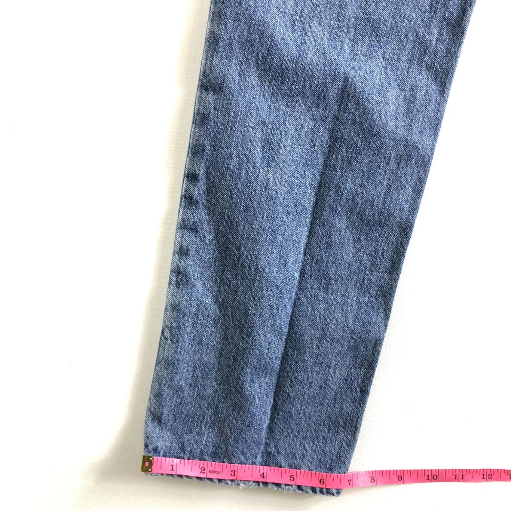 Pacsun PacSun Jeans Mens 32 Blue Slim Distressed 32X32 Size US 32 / EU 48 - 4 Thumbnail
