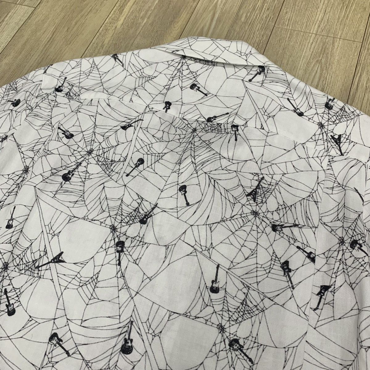 Lad Musician Lad Musician Guitar Spider Web Button Up Shirt – SS12 Size US S / EU 44-46 / 1 - 5 Thumbnail