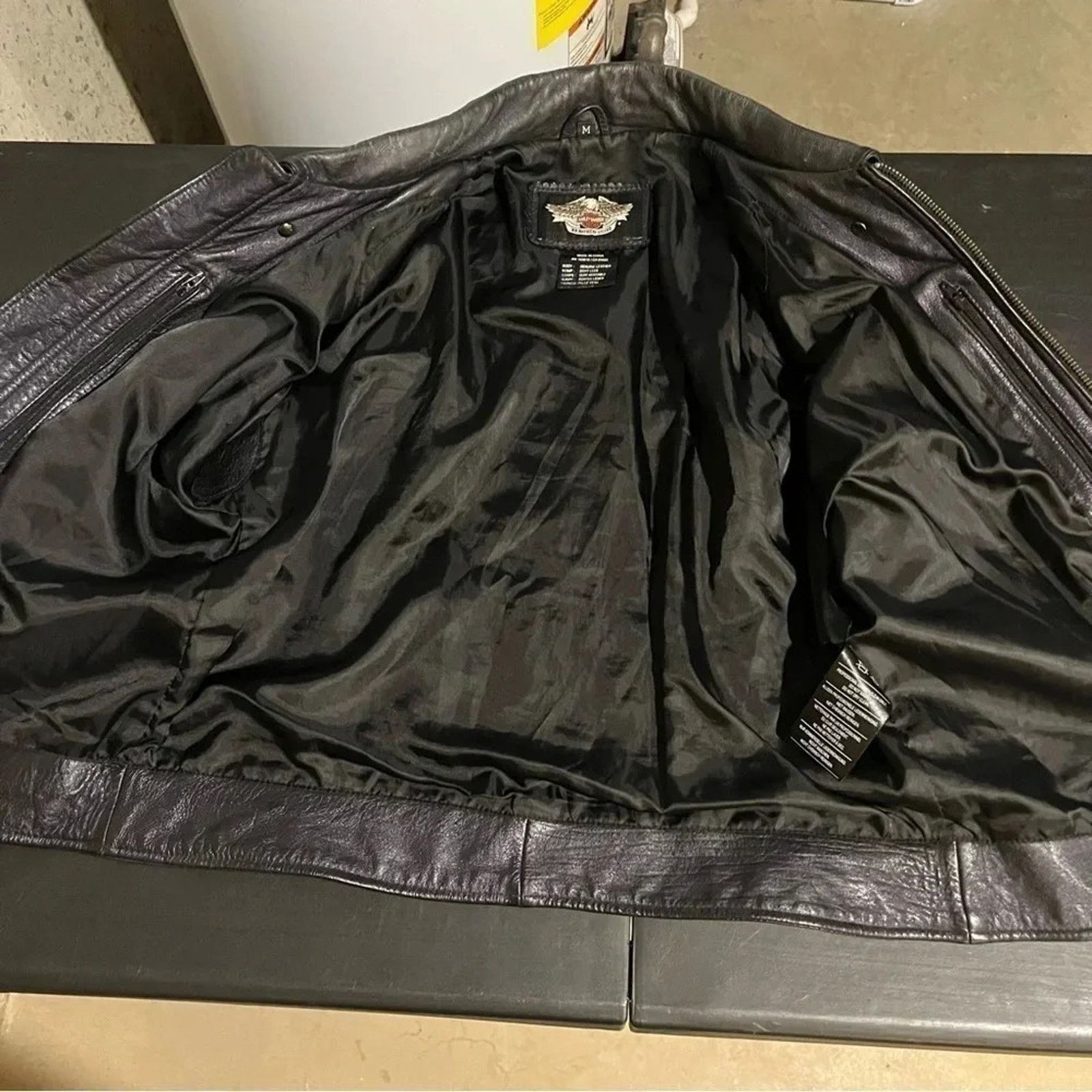 Harley Davidson Harley Davidson Sensation Leather Jacket Medium Motorcycle Size M / US 6-8 / IT 42-44 - 12 Thumbnail