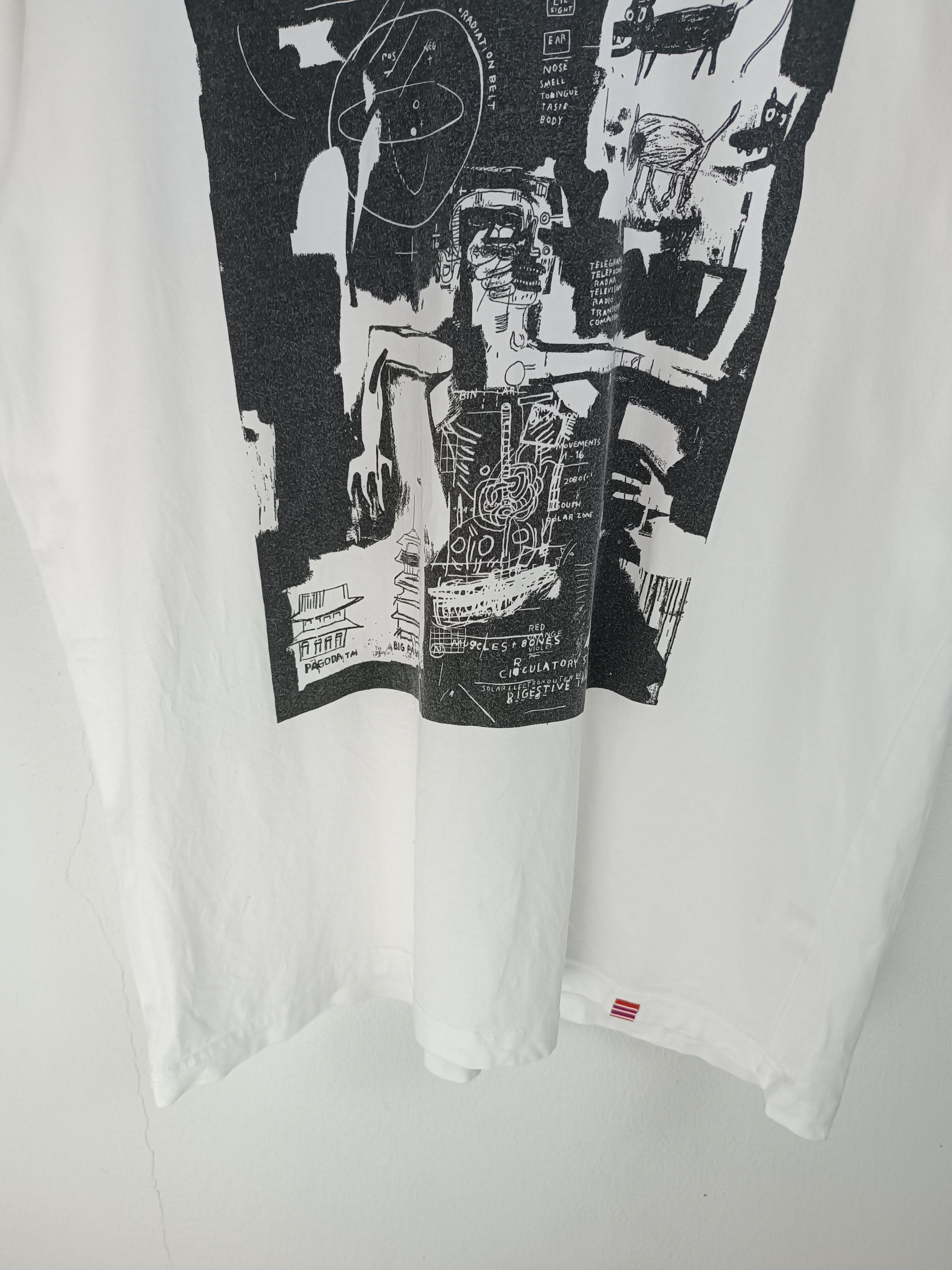 Jean-Michel Basquiat VINTAGE JEAN MICHEL BASQUIAT ART TEE HARING PICASSO FRIDA Size US XL / EU 56 / 4 - 6 Thumbnail