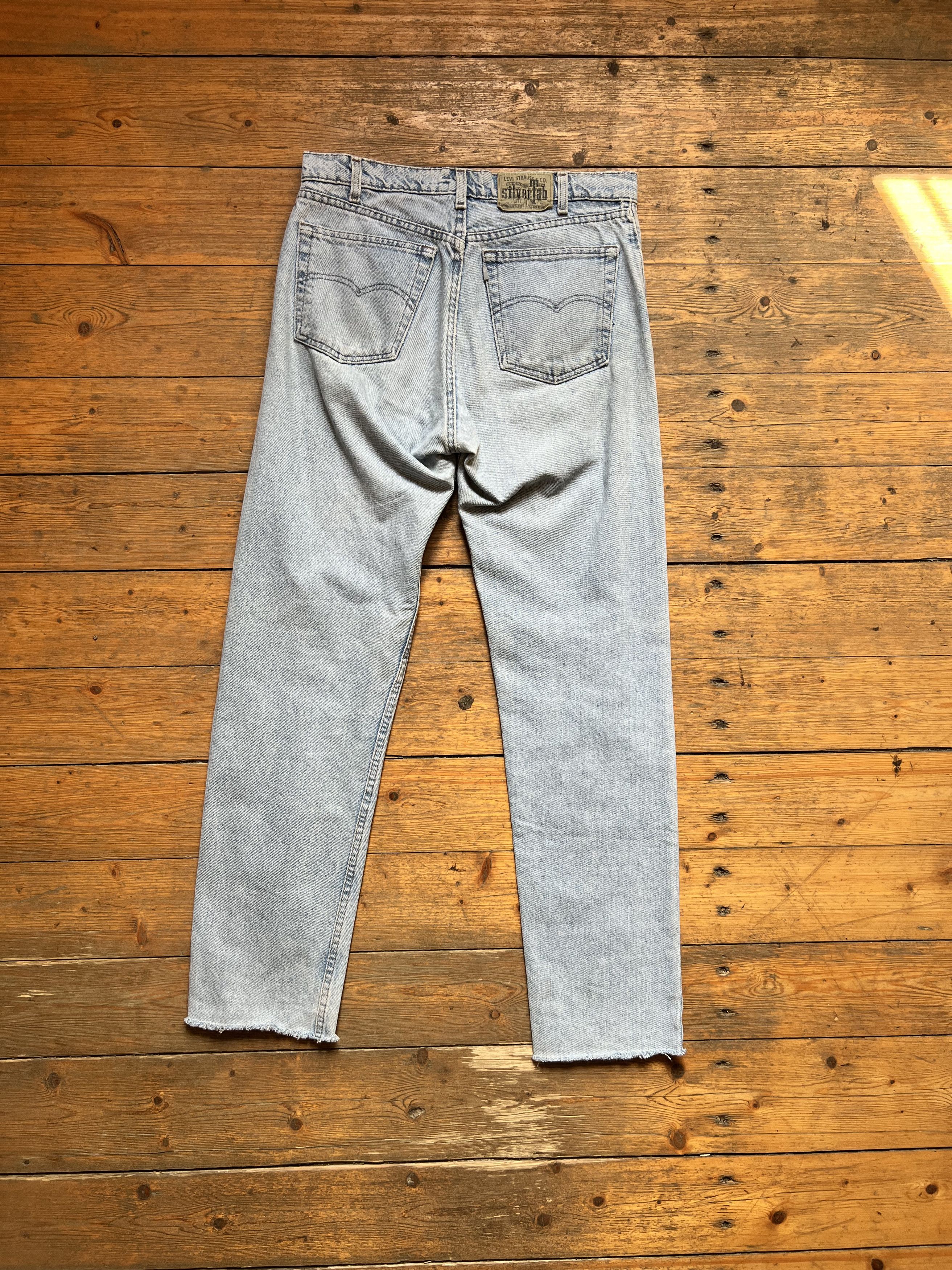Levi's Vintage Clothing Levis Silver Tab Straight & Narrow Denim Jeans Pair Pants Size US 34 / EU 50 - 6 Thumbnail