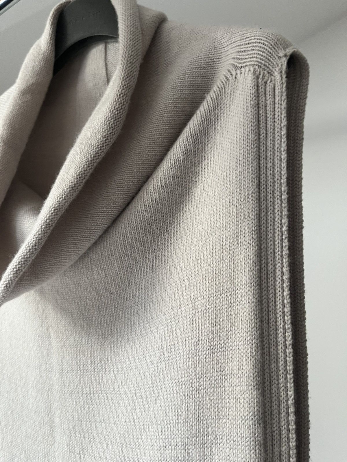 Rick Owens Rick Owens – Sleeveless Cowl Neck Knit – Mountain F/W 2012 Size US M / EU 48-50 / 2 - 9 Thumbnail