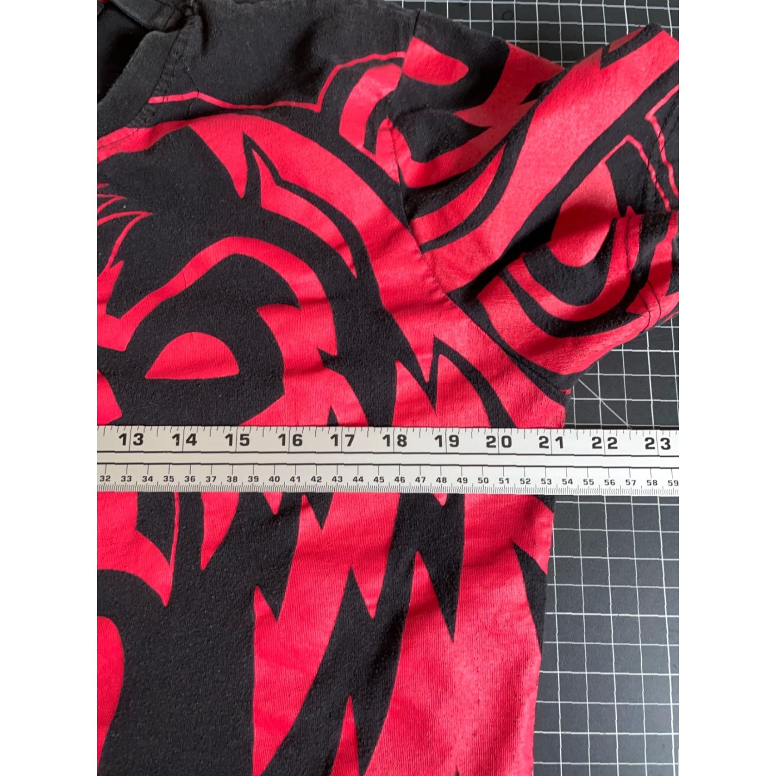 Vintage Imperious Gorilla AOP T-Shirt Adult Large Black Red Ape All Over Print Size US L / EU 52-54 / 3 - 5 Thumbnail