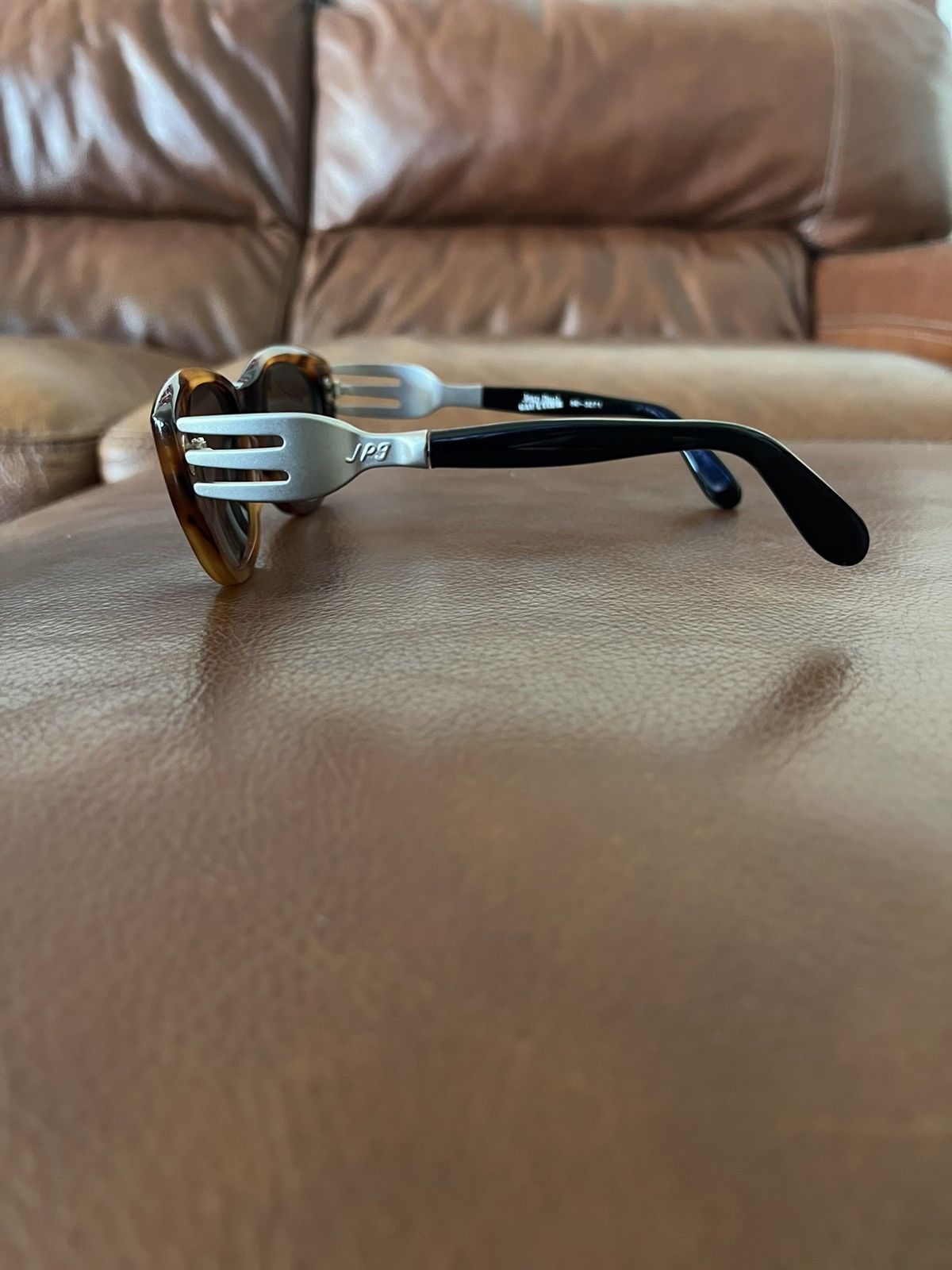 Jean Paul Gaultier Jean Paul Gaultier Fork Sunglasses Tortoise Shell Size ONE SIZE - 3 Thumbnail