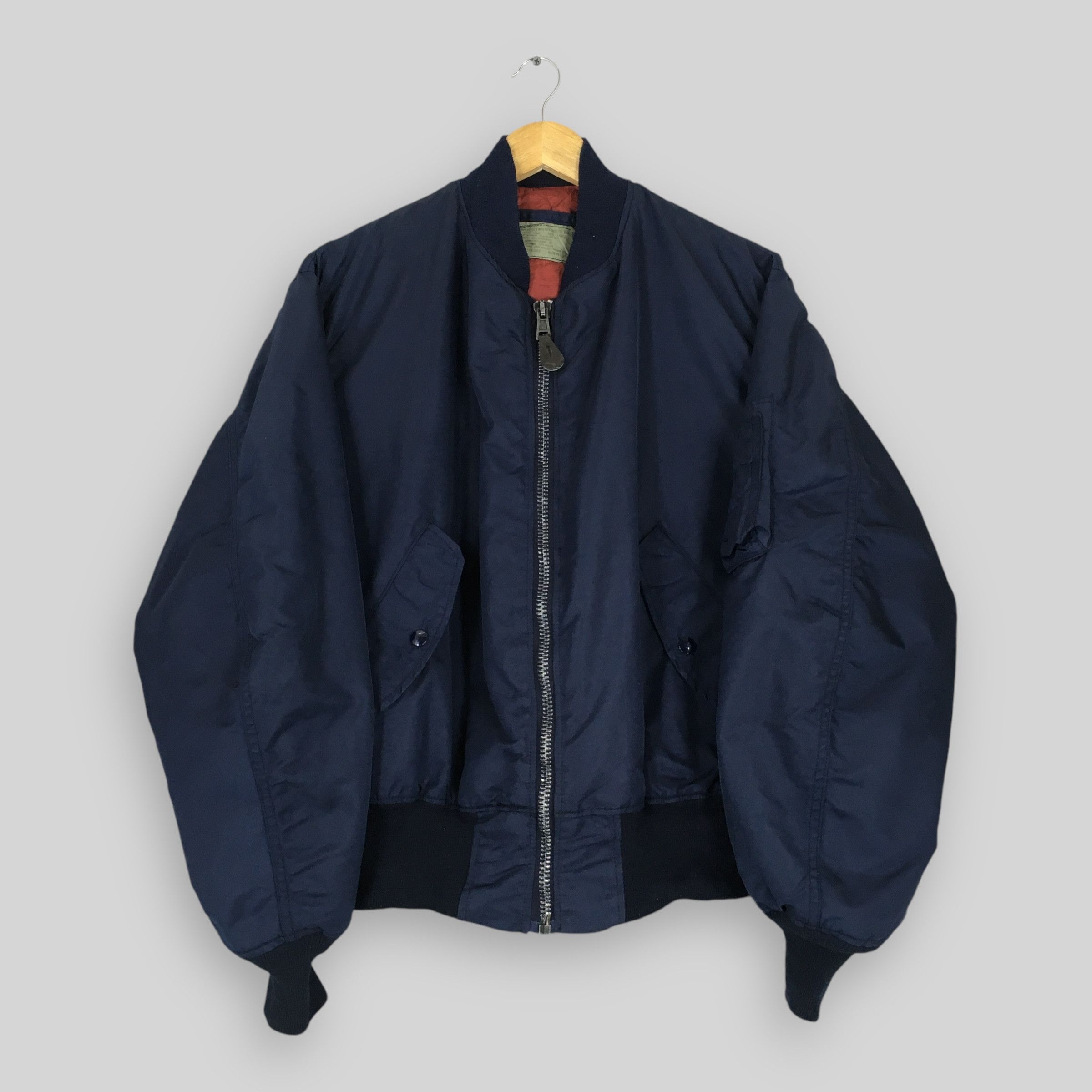 Ma 1 × Military × Vintage Vintage 90s Usaf MA-1 Bomber