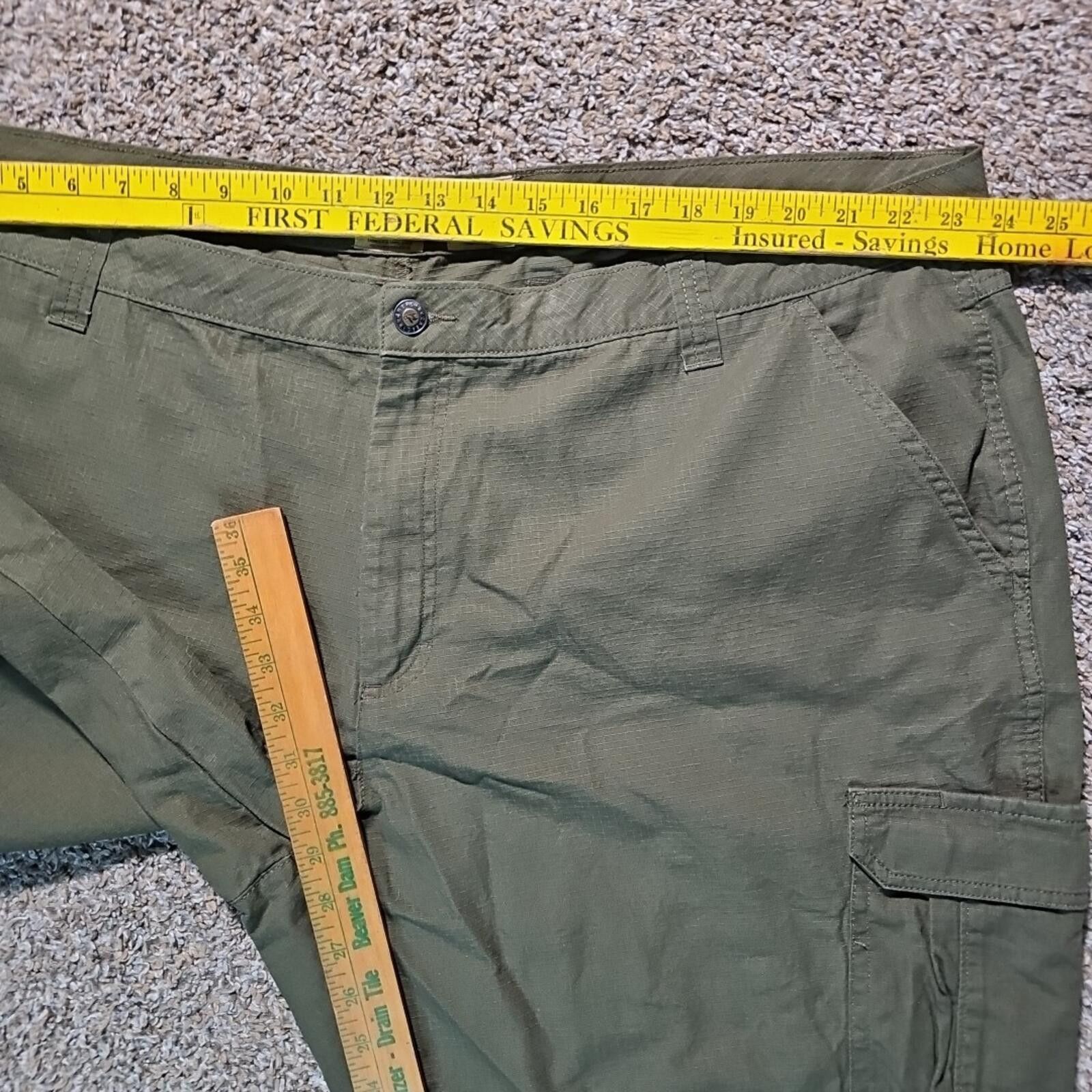 Redhead Bass Pro Red Head 48x30 Cargo Pants Green Size US 44 / EU 60 - 6 Thumbnail