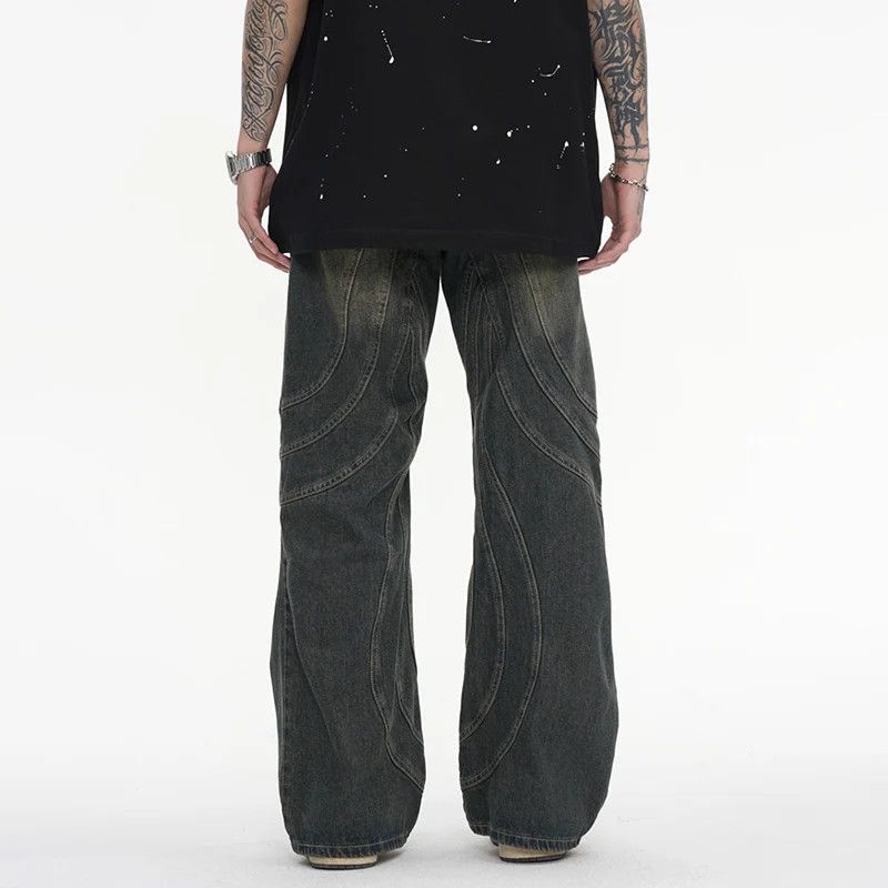 Jean × Vintage Y2k Streetwear Jeans Size US 32 / EU 48 - 4 Thumbnail