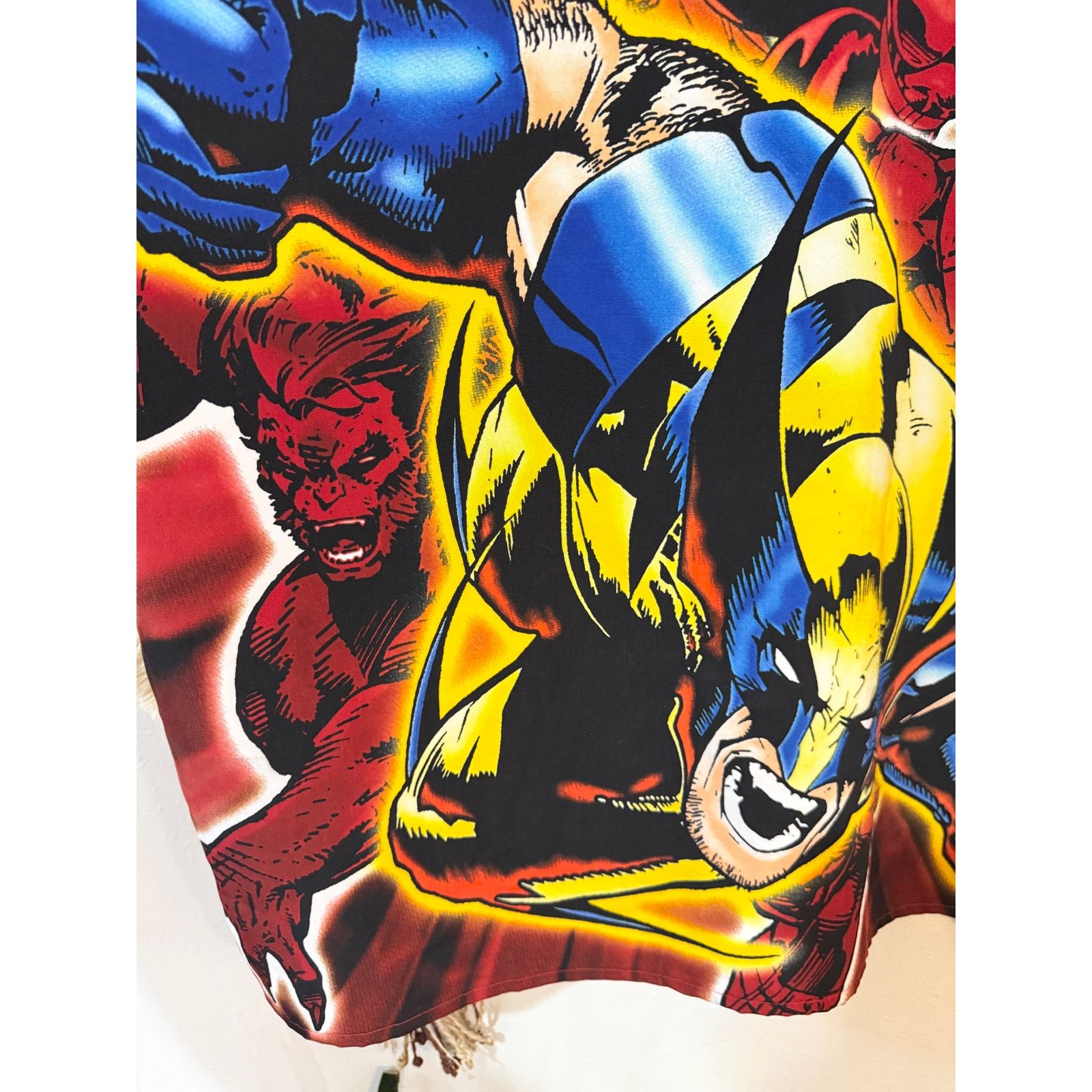 Marvel Comics Y2K Marvel X-Men Wolverine All Over Print Button Up size XL Size US XL / EU 56 / 4 - 4 Thumbnail