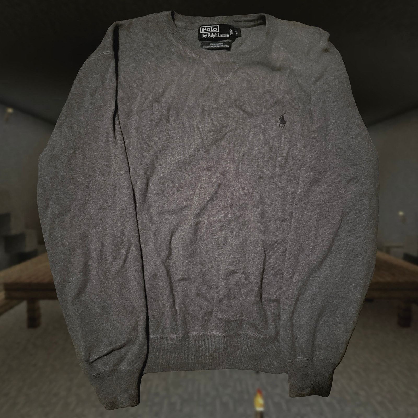 Polo Ralph Lauren Polo ralph lauren crewneck sweater pony logo Size US L / EU 52-54 / 3 - 1 Thumbnail