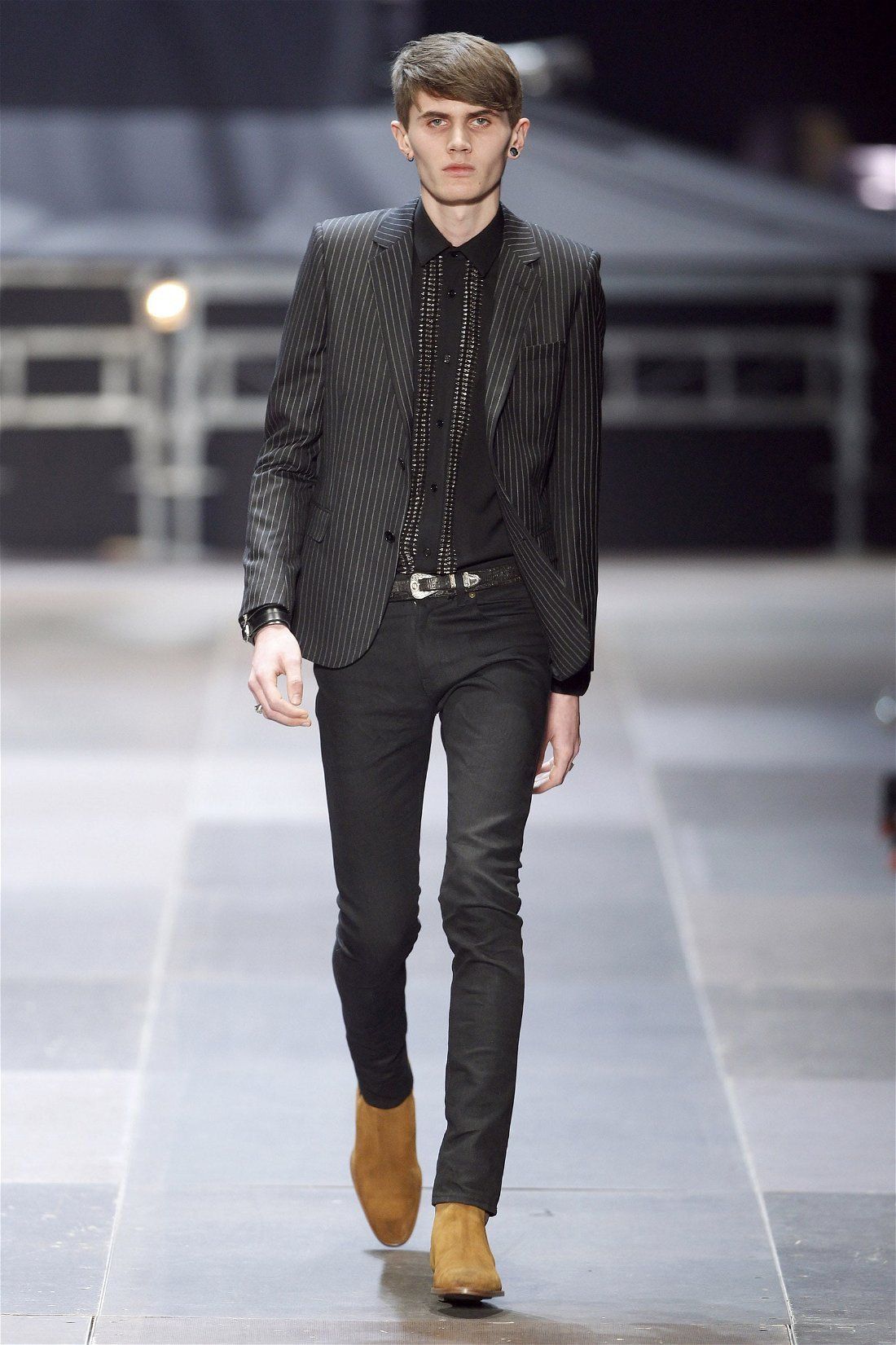 Saint Laurent Paris Saint Laurent FW13 Blazer Runway Size 34S - 1 Thumbnail