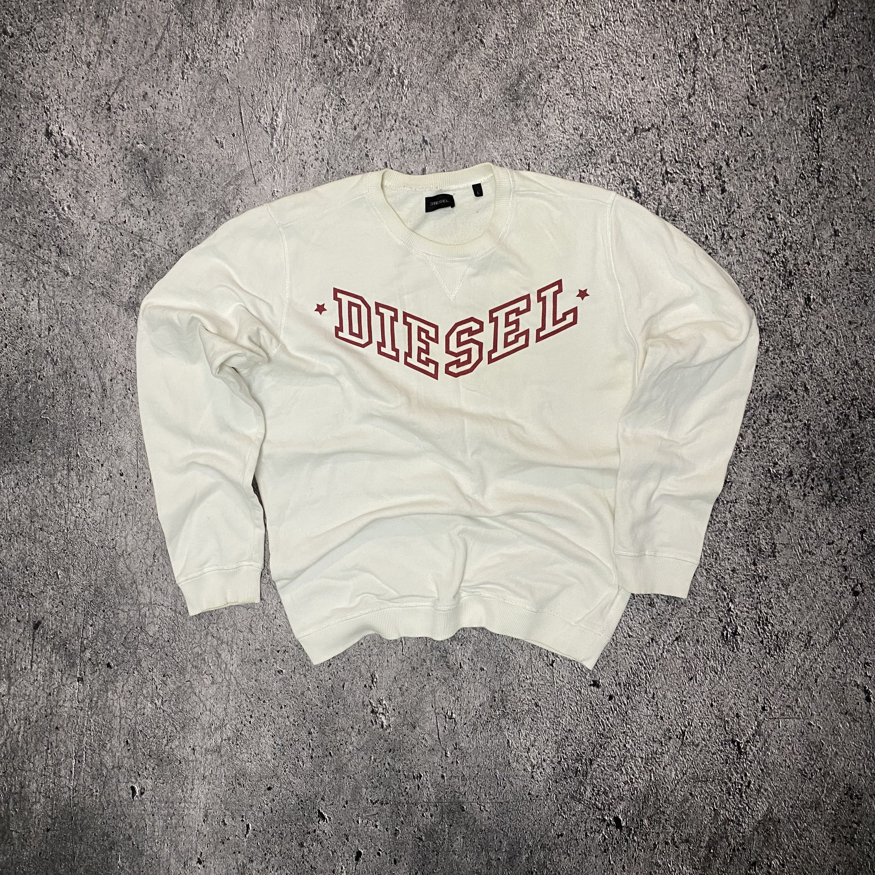 Diesel Mens Vintage Diesel Sweatshirt dragon logo y2k tiger rare OG Size US M / EU 48-50 / 2 - 1 Thumbnail