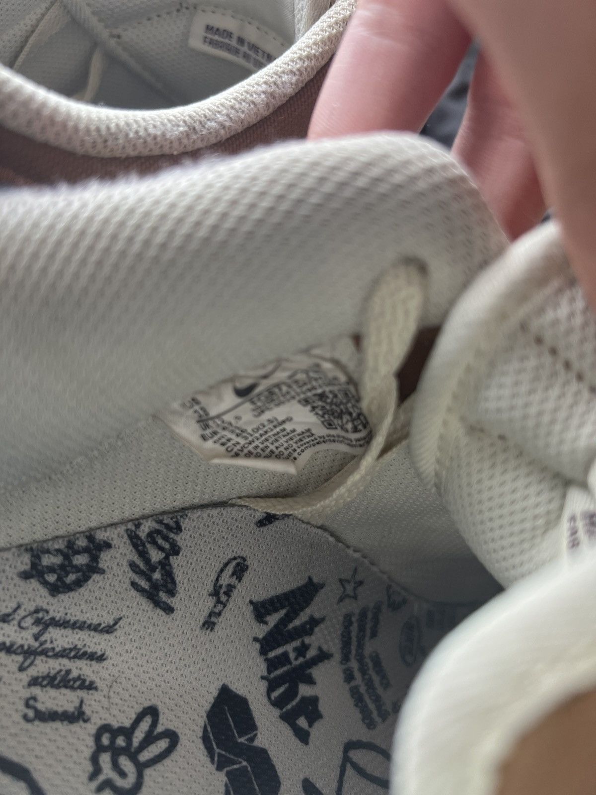 Nike Nike af1 notebook doodle Size US 13 / EU 46 - 7 Thumbnail