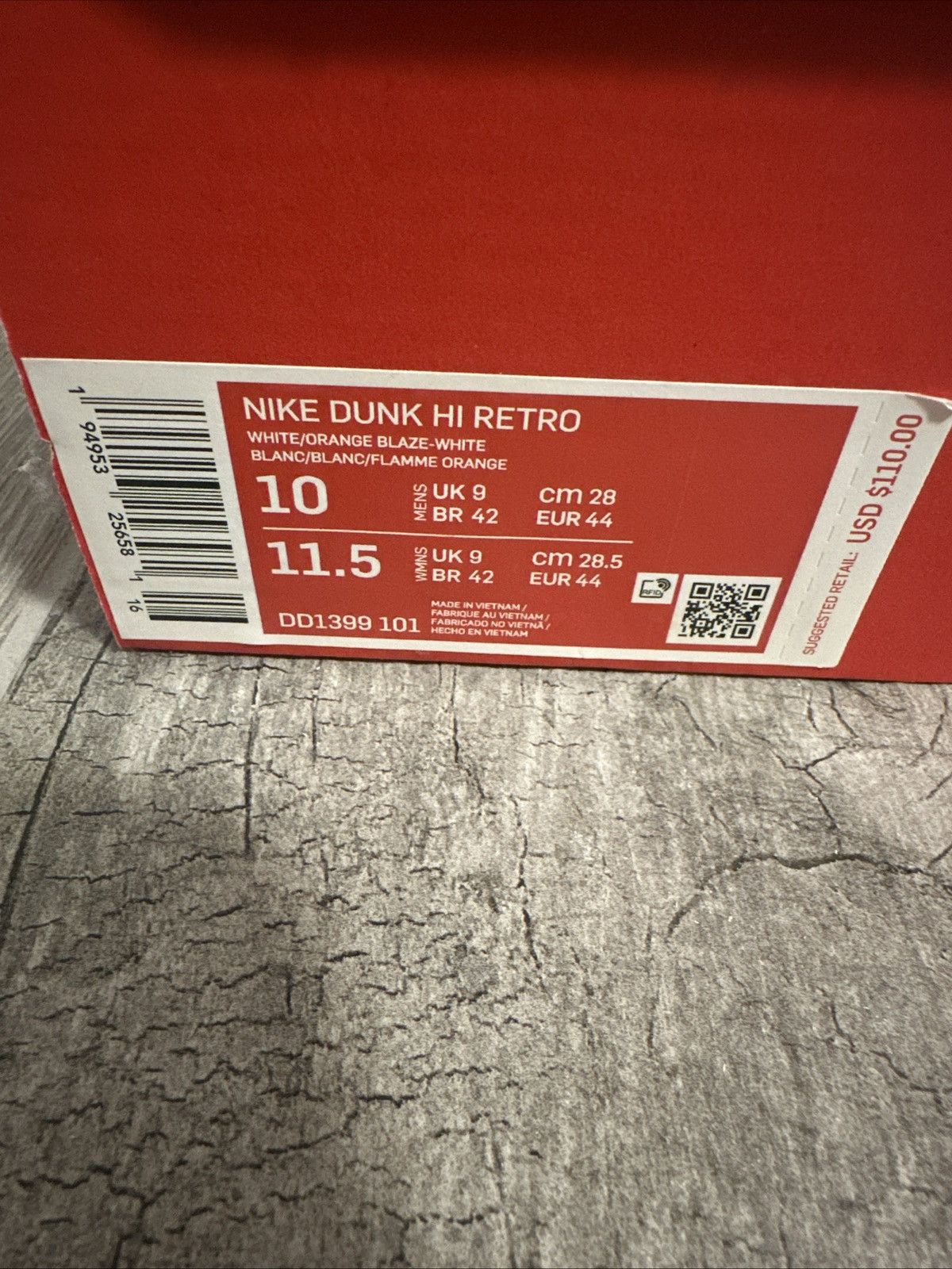 Nike Nike Dunk High Syracuse Size US 10 / EU 43 - 7 Thumbnail