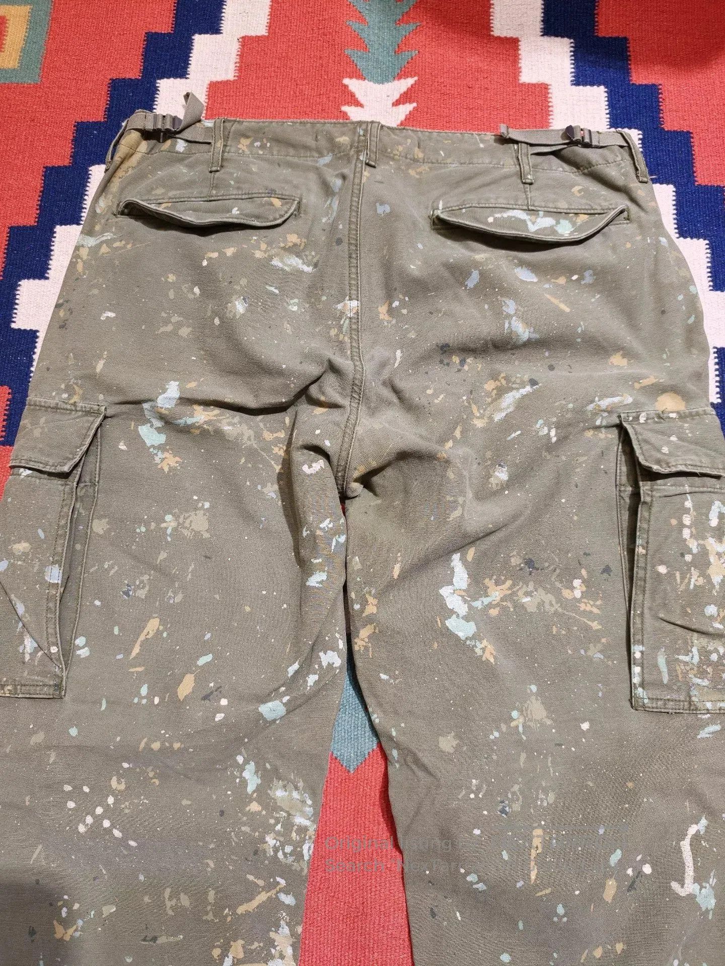 RRL Ralph Lauren Ralph Lauren RRL Splatter Cargo Pants. Size US 36 / EU 52 - 8 Thumbnail