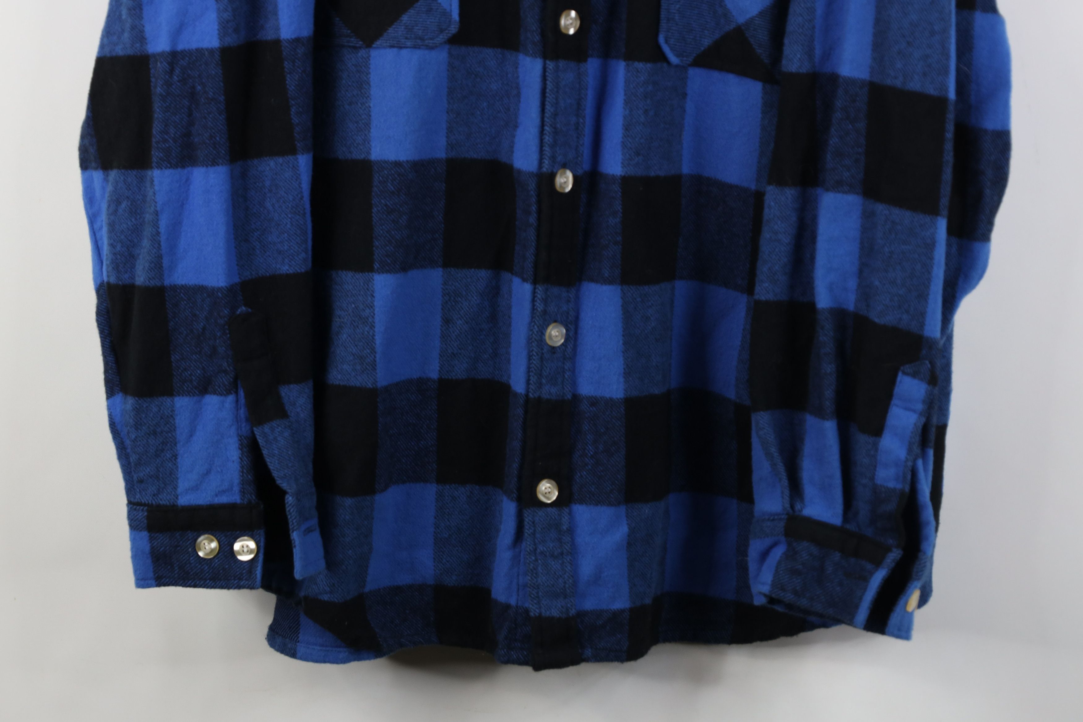 Rothco Vintage 90s Rothco Heavyweight Collared Button Shirt Plaid Size US XXL / EU 58 / 5 - 3 Thumbnail