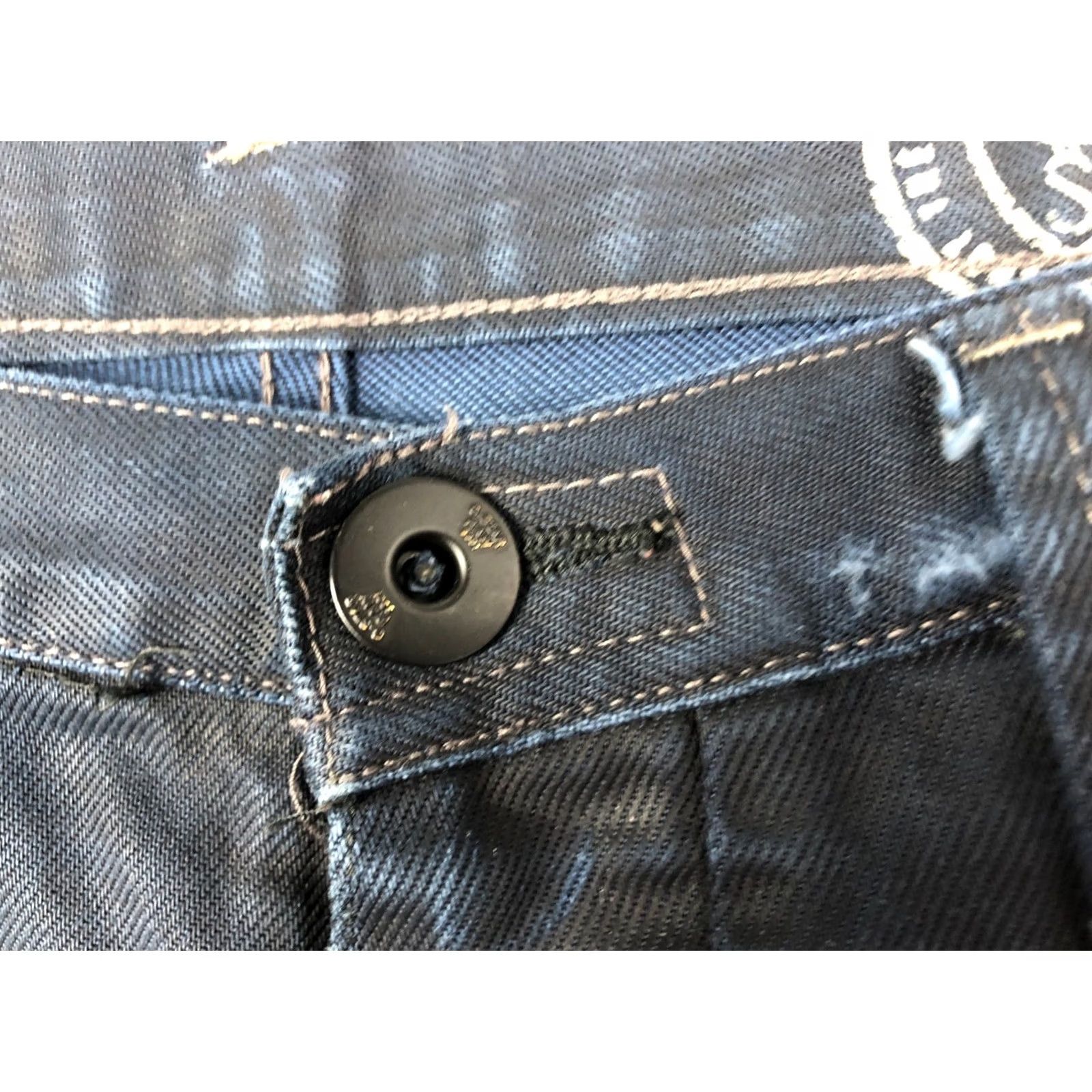 G-Star G-Star 3301 Jeans Mens Regular Dark Blue Cotton Denim Size US 34 / EU 50 - 5 Thumbnail