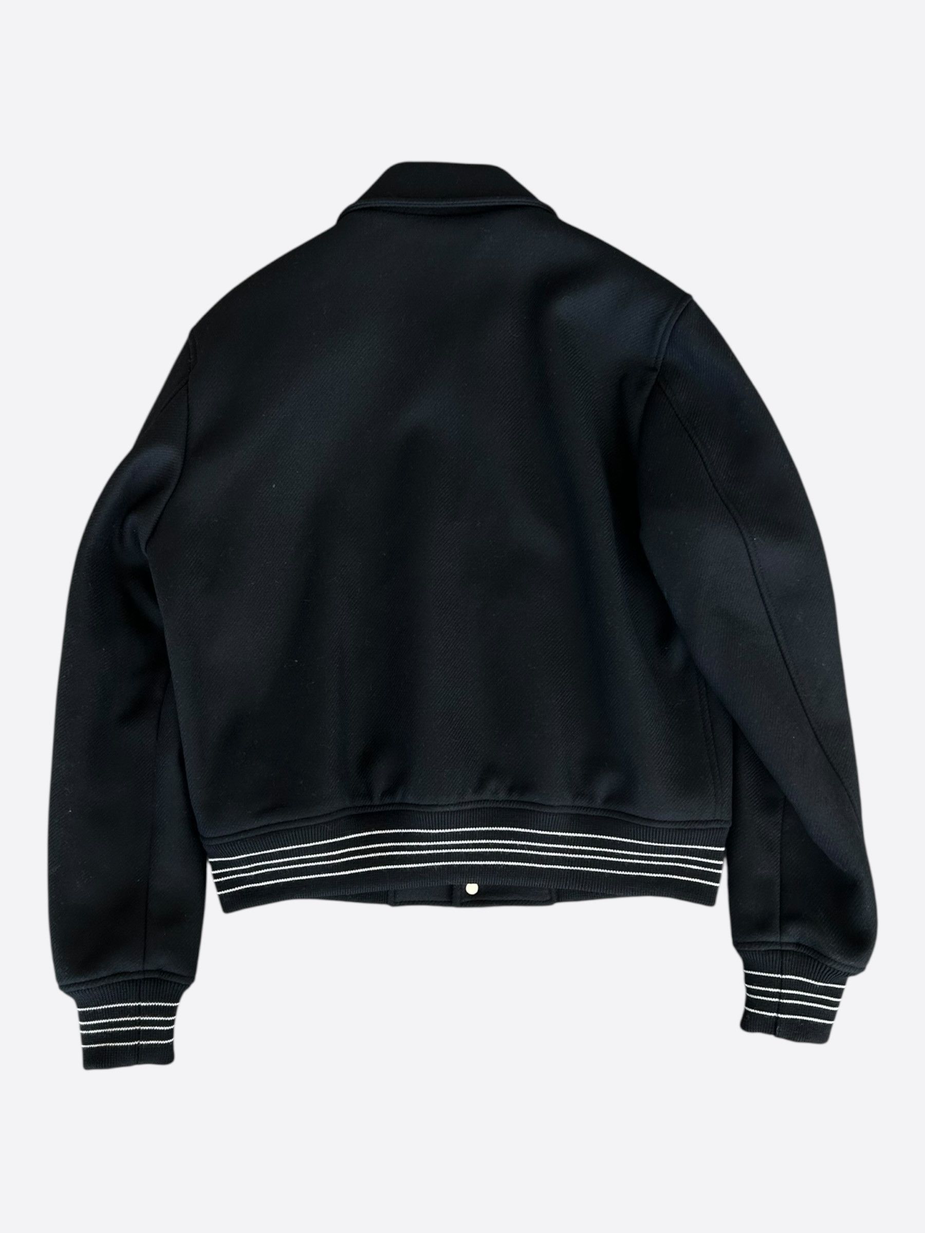 Amiri Amiri Black & White Bones Varsity Jacket Size US S / EU 44-46 / 1 - 2 Thumbnail