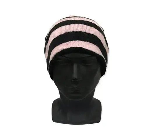 Japanese Brand Japanese Brand Stripe Design Beanie Hat Size ONE SIZE - 2 Thumbnail