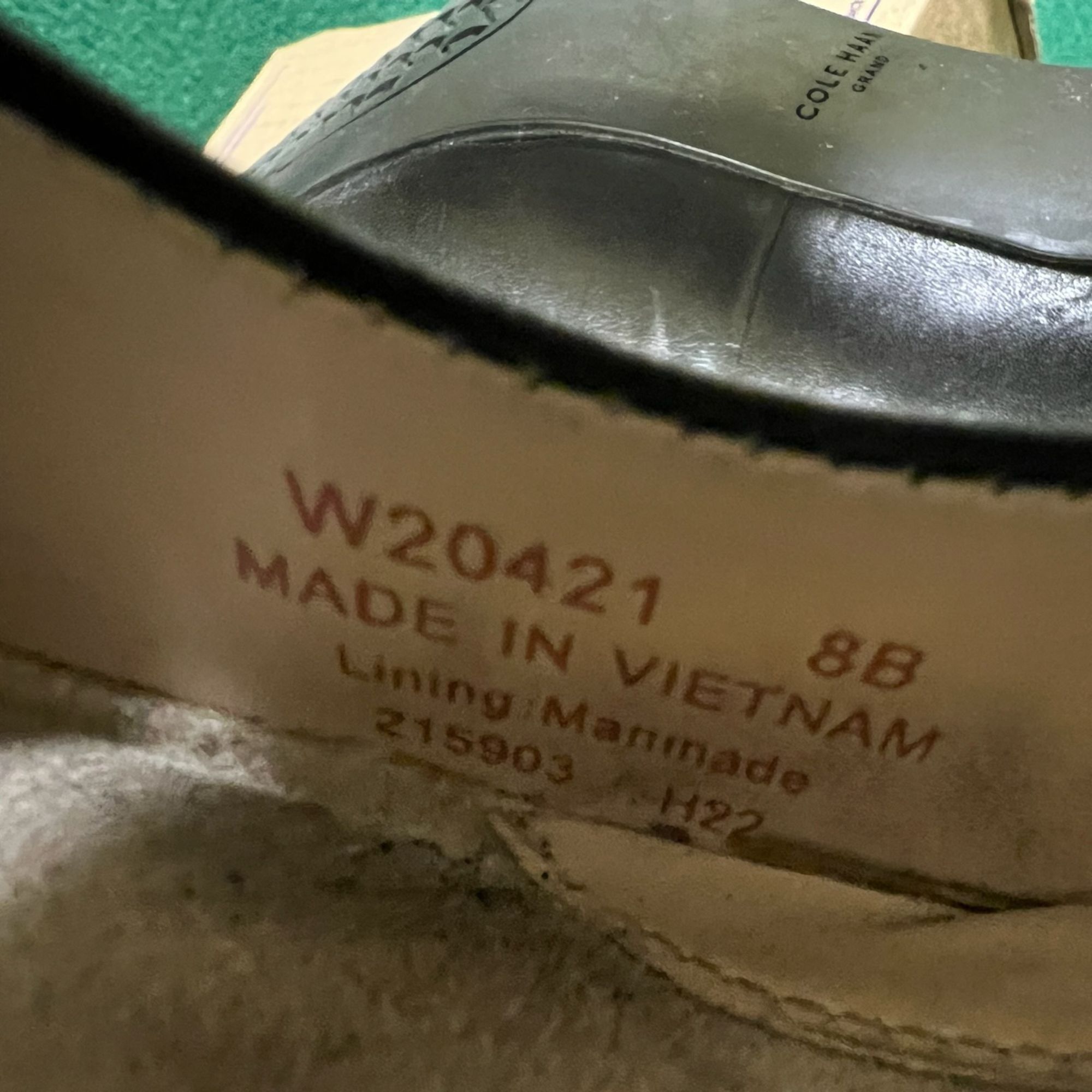 Cole Haan COLE HAAN Womens Black Leather Go-To Park Pumps Size 8 Made Size US 8 / IT 38 - 7 Thumbnail