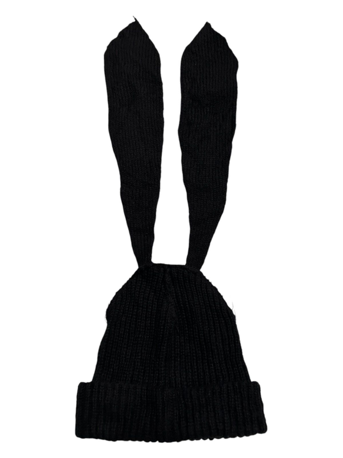 Japanese Brand × Kapital × Vintage Long Horn Bunny Devil Knitted Rare Beanie Hats ☠️☠️🎌 Size ONE SIZE - 3 Thumbnail