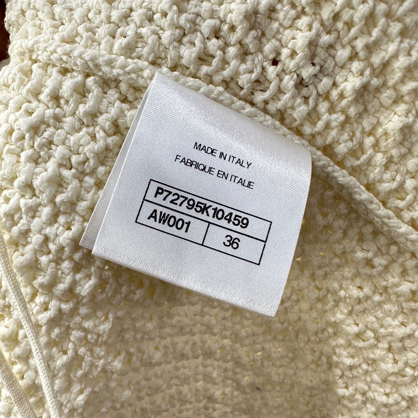 Chanel Chanel multiple pockets knit long vest 36 cotton Size XS / US 0-2 / IT 36-38 - 4 Thumbnail