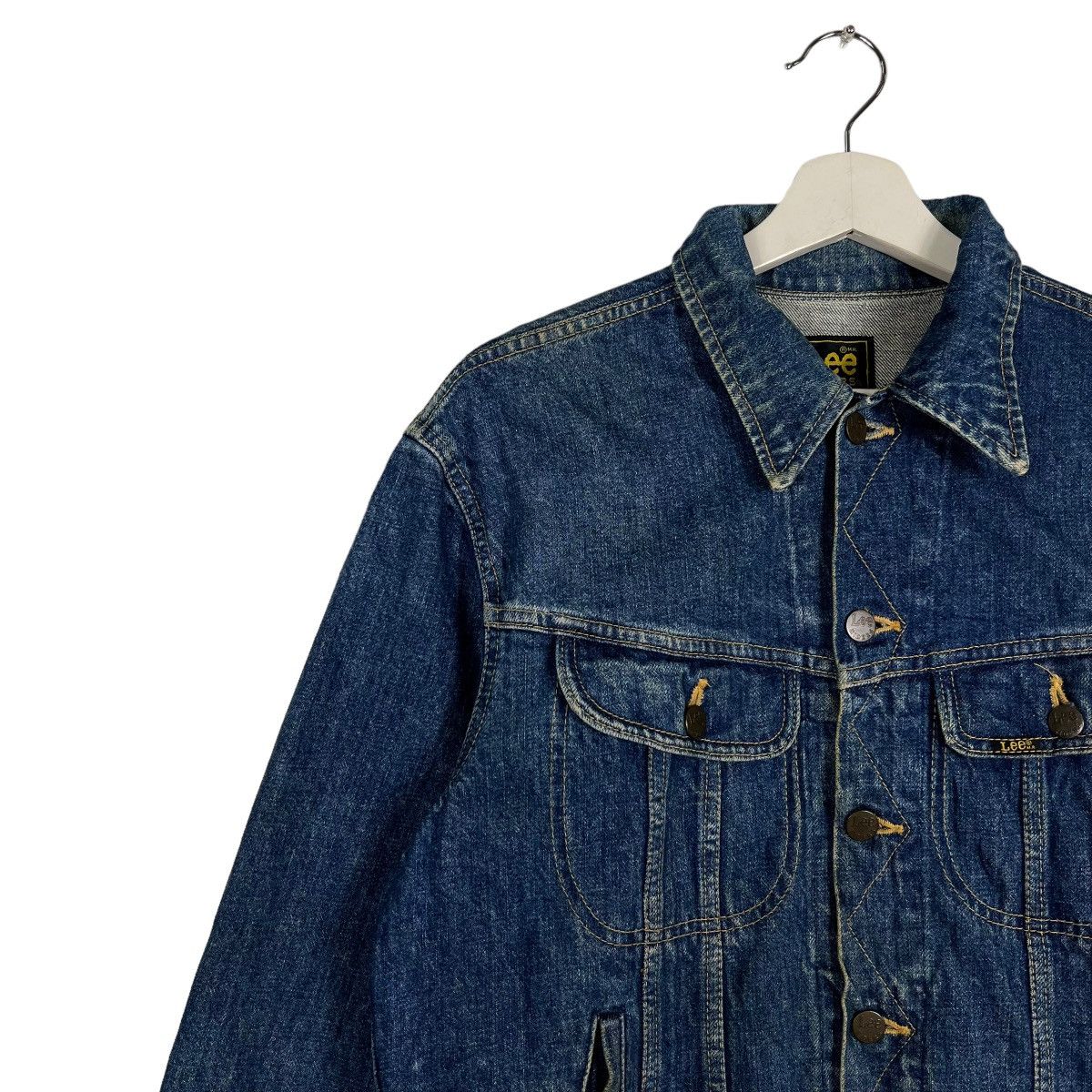 Lee 🔥 VINTAGE LEE RIDERS DENIM TRUCKER JACKET Size US L / EU 52-54 / 3 - 4 Thumbnail