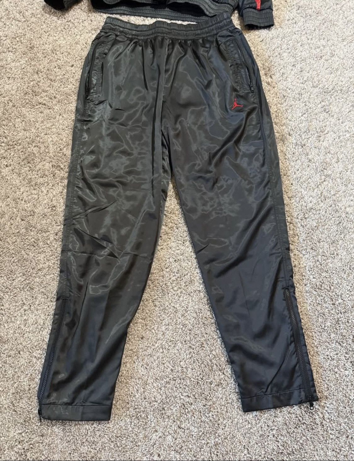 Jordan Brand Air Jordan 5 Satin Track Pants Size US 33 - 1 Thumbnail