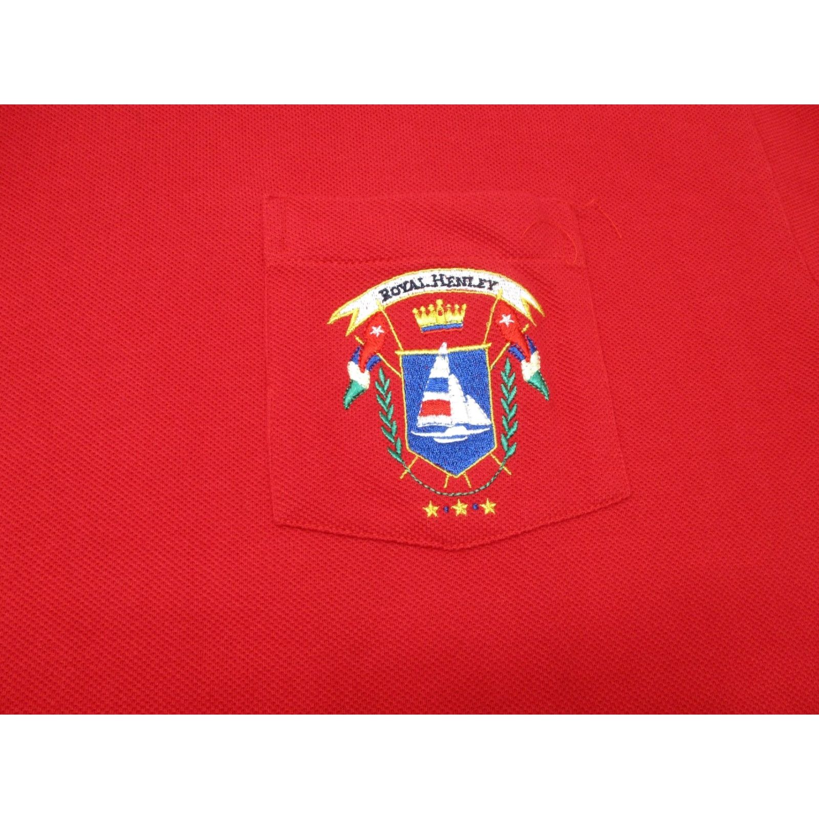 Abercrombie & Fitch VINTAGE Abercrombie & Fitch Shirt Mens XL Embroidered Crest Long Sleeve Red Cotton Crew Neck 90s Classic Preppy Mens Size US XL / EU 56 / 4 - 4 Thumbnail